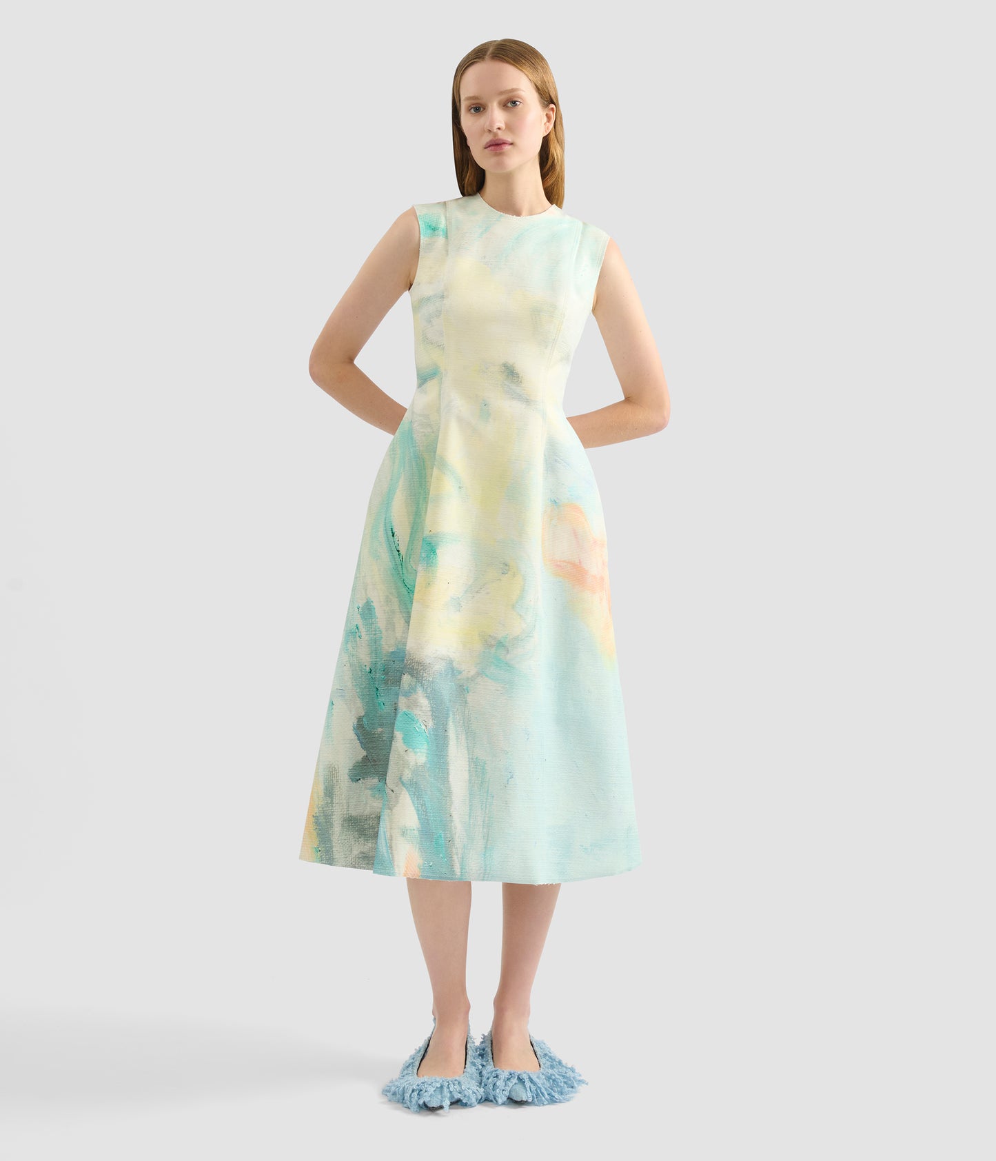 Sleeveless Midi Dress
