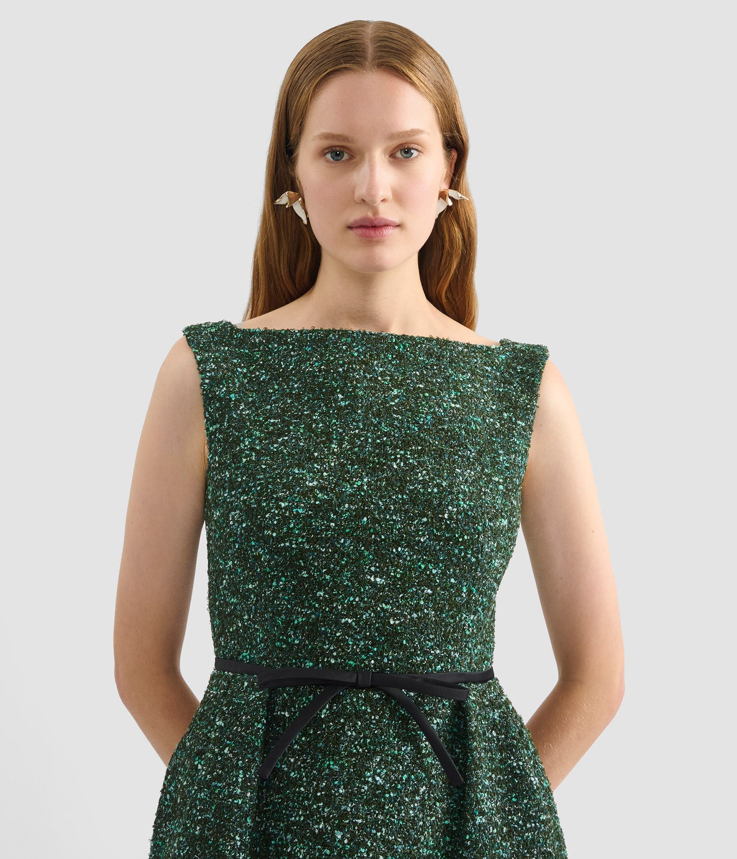 Sleeveless Pencil Midi Dress