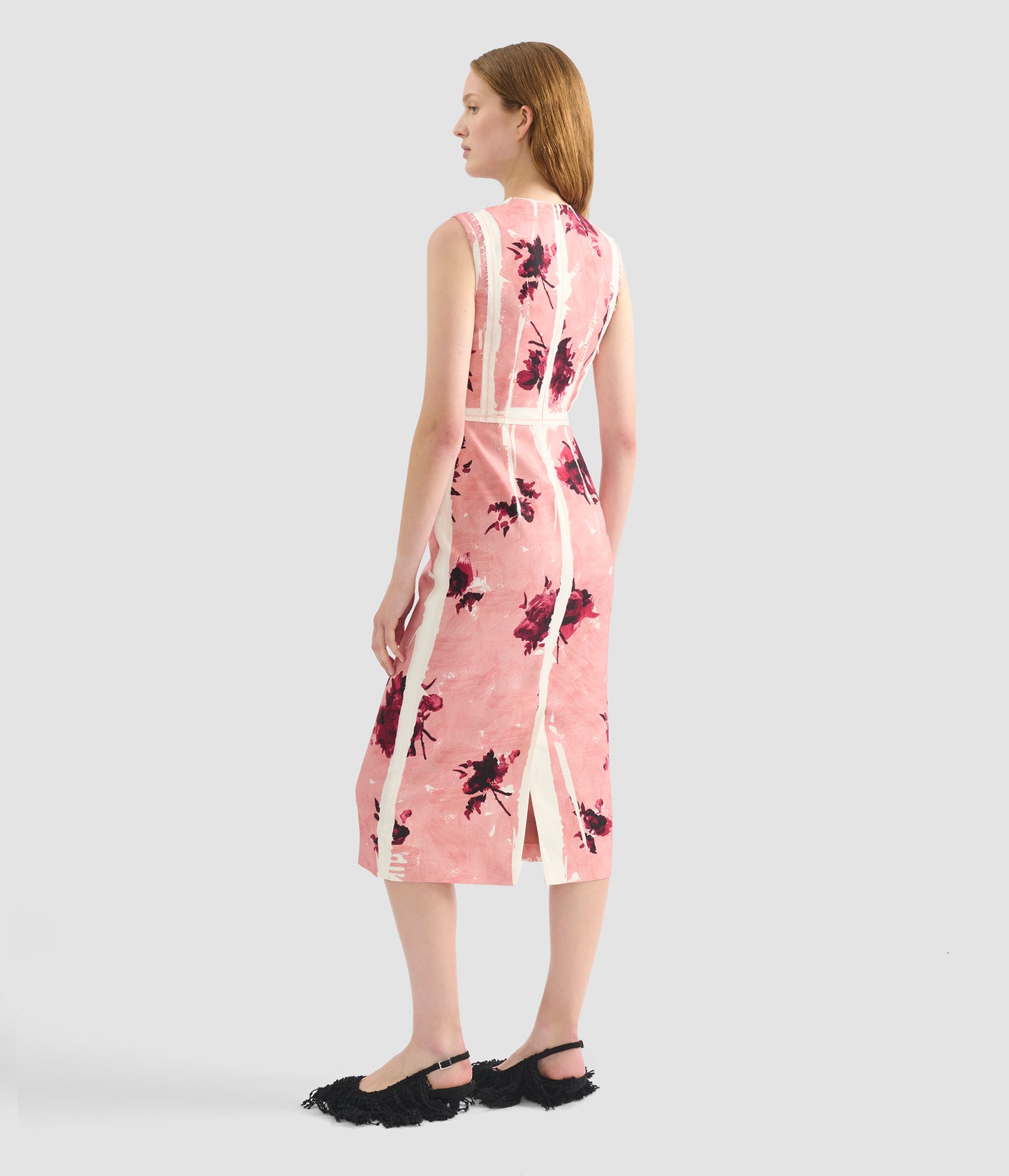 Sleeveless Pencil Midi Dress