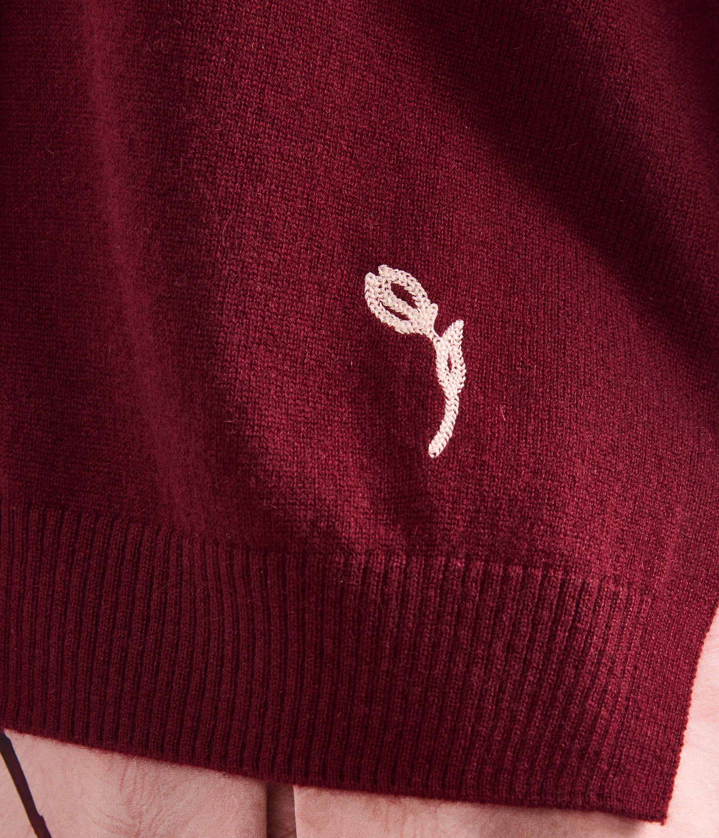 Cashmere Crew Neck Cardigan