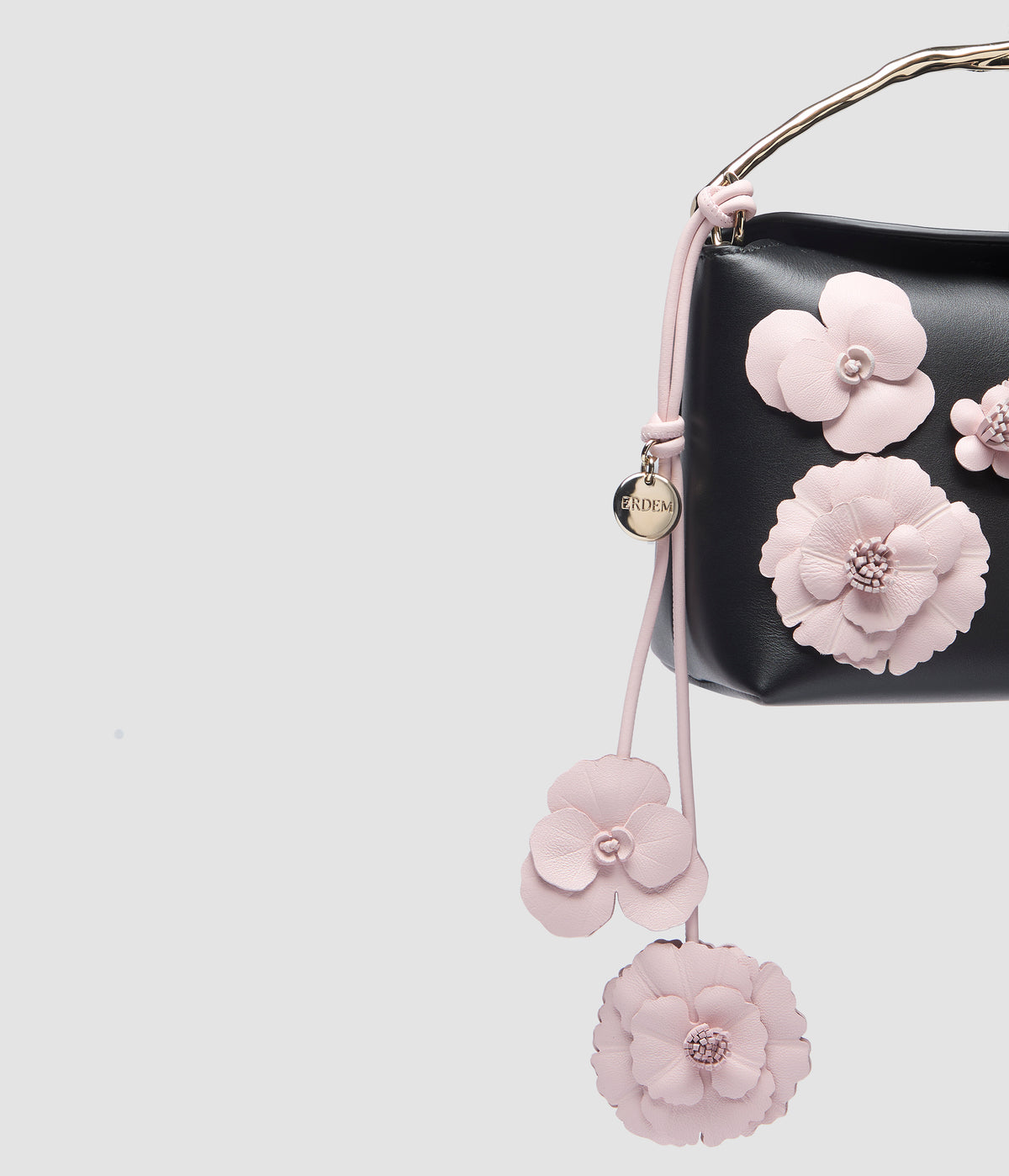 Flower Leather Charm