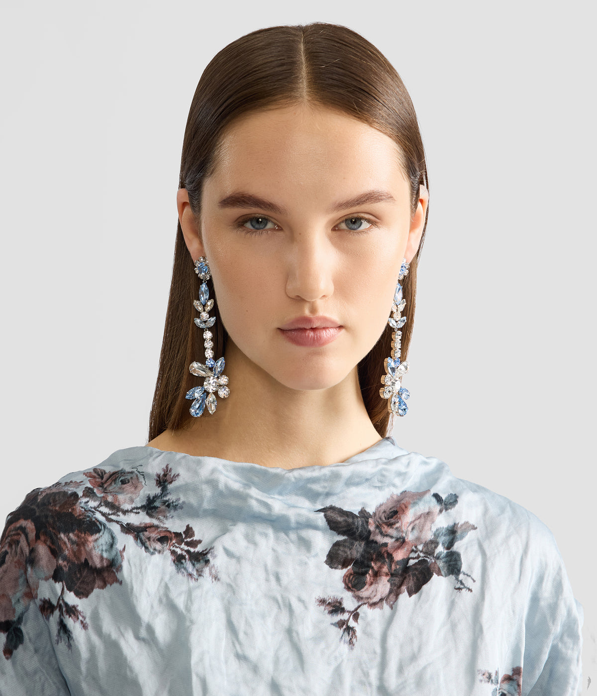 Crystal Long Earring