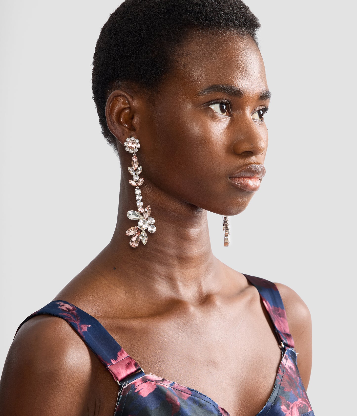 Crystal Long Earring