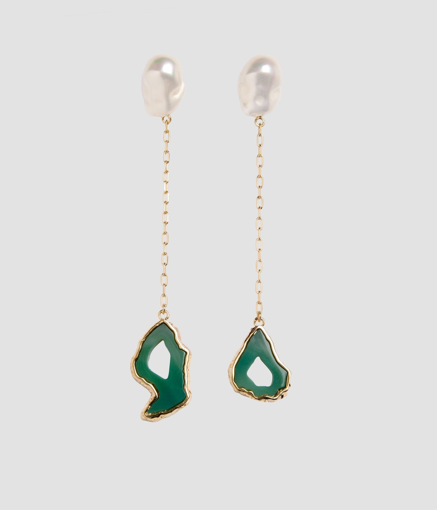 Stone Drop Earring