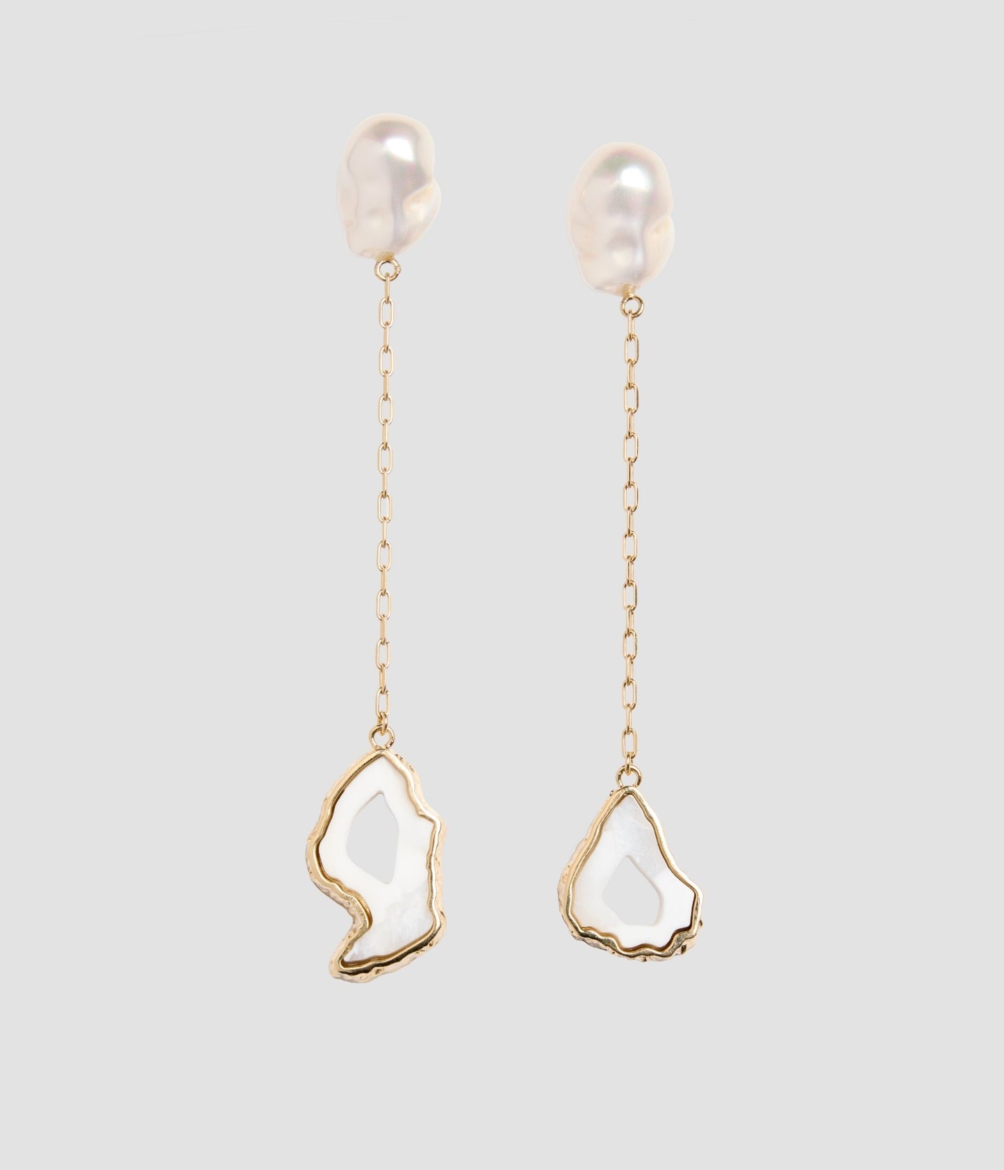 Stone Drop Earring