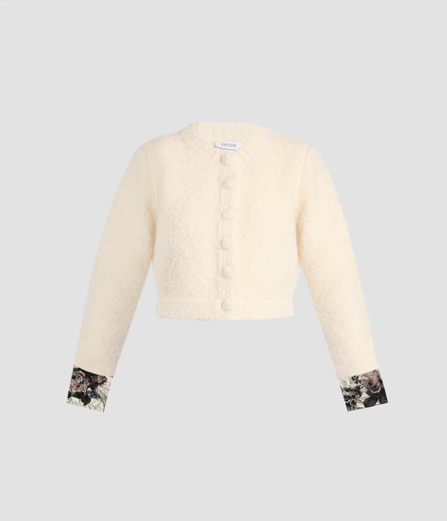 Boucle Alpaca Cardigan