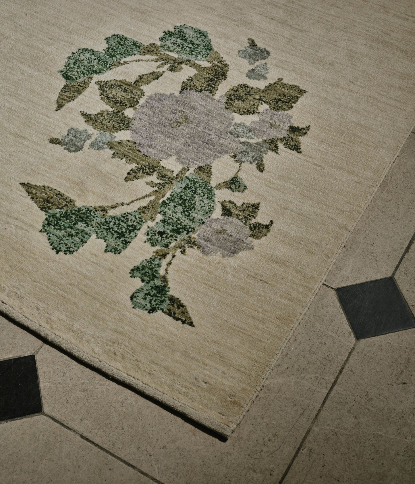 Botanicals Wool Blue Moon Rug
