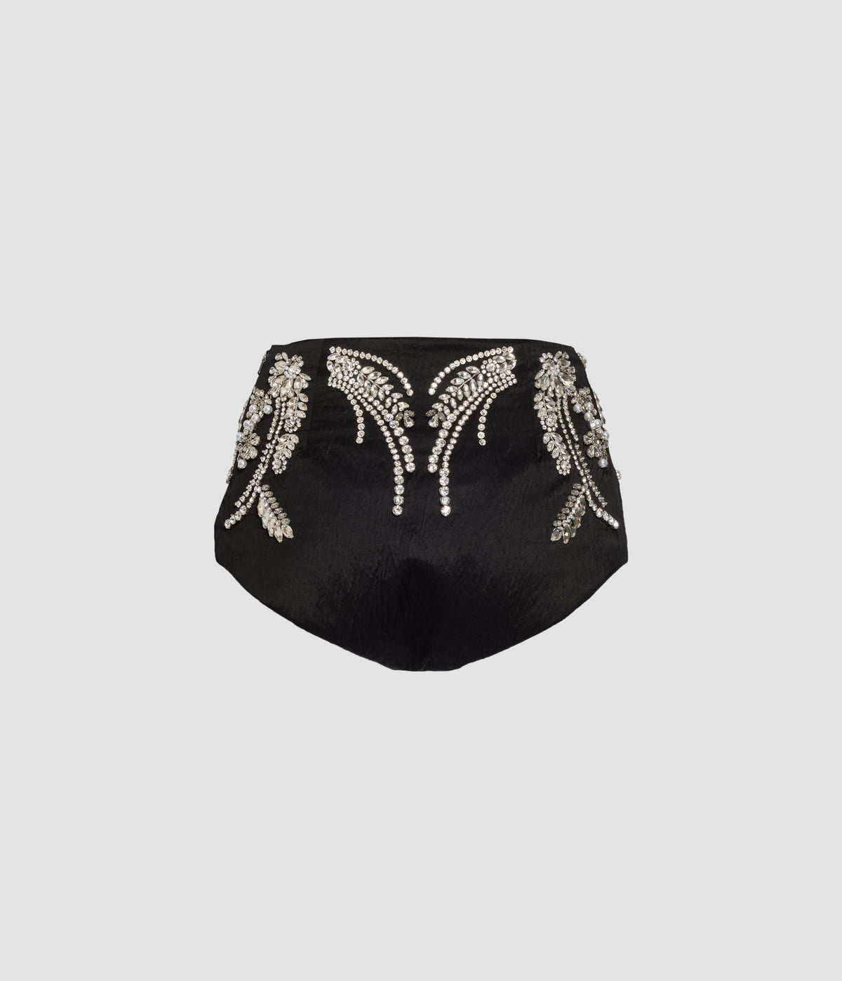 Embroidered Satin Pant