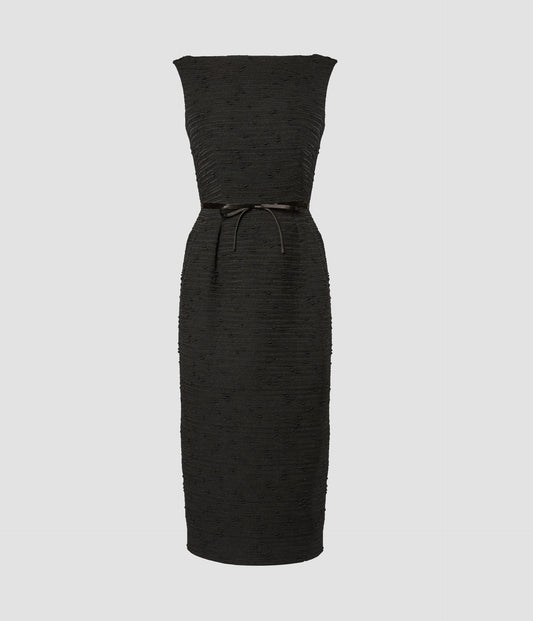 Sleeveless Midi Pencil Dress