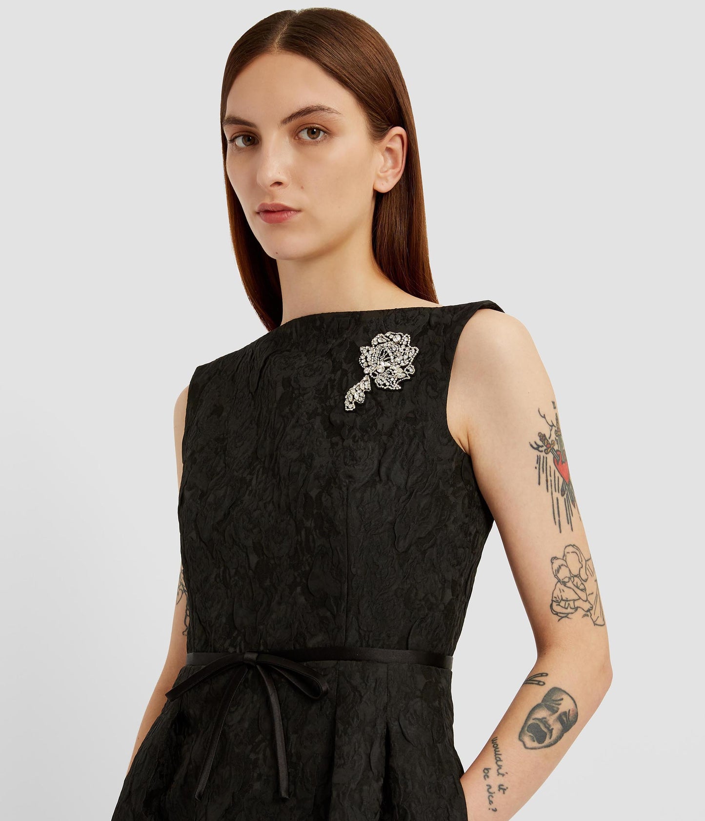 Sleeveless Pencil Midi Dress