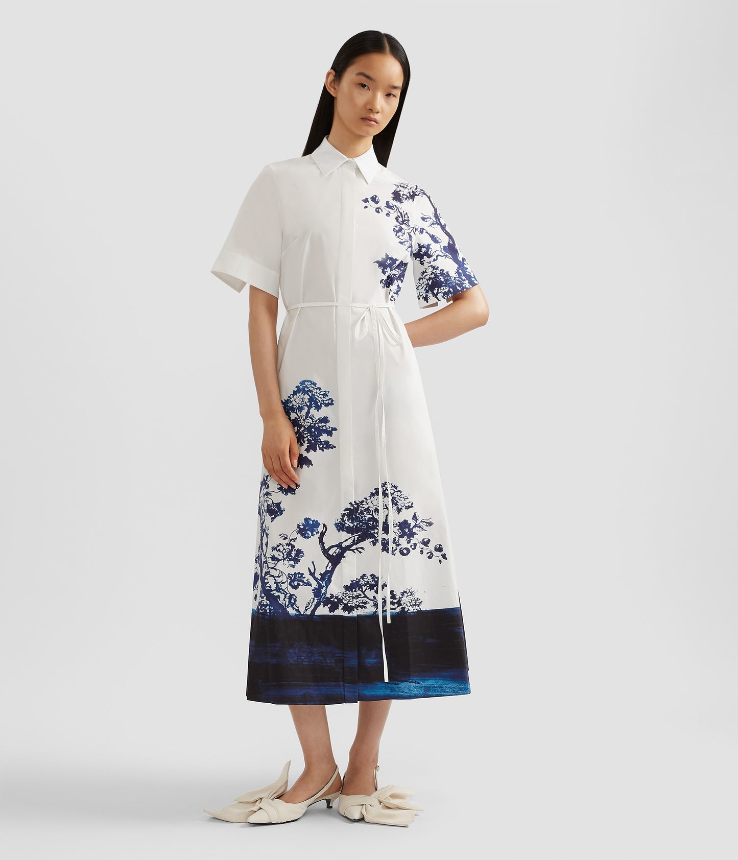 Short Sleeve Shirt Dress