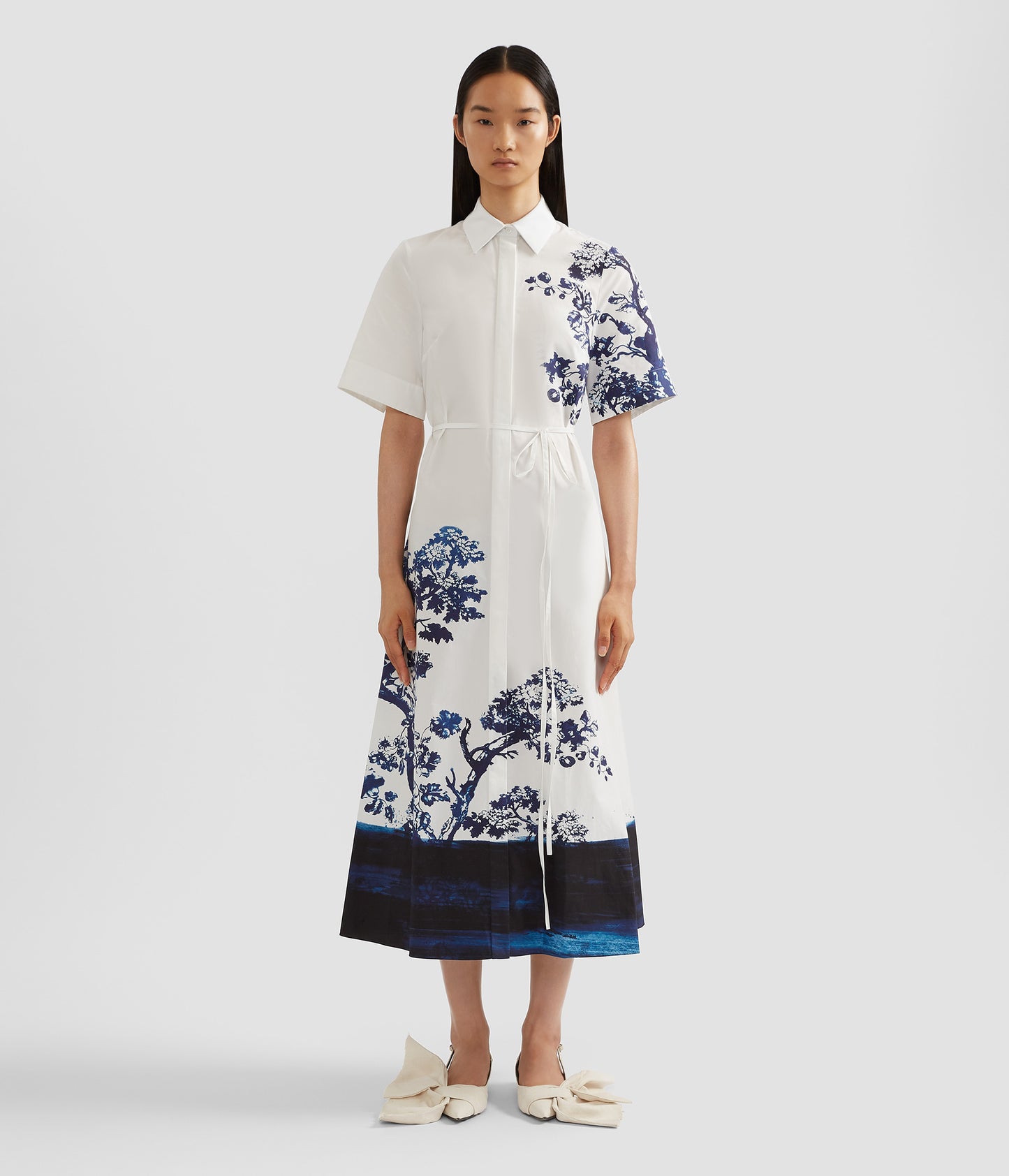 Short Sleeve Shirt Dress