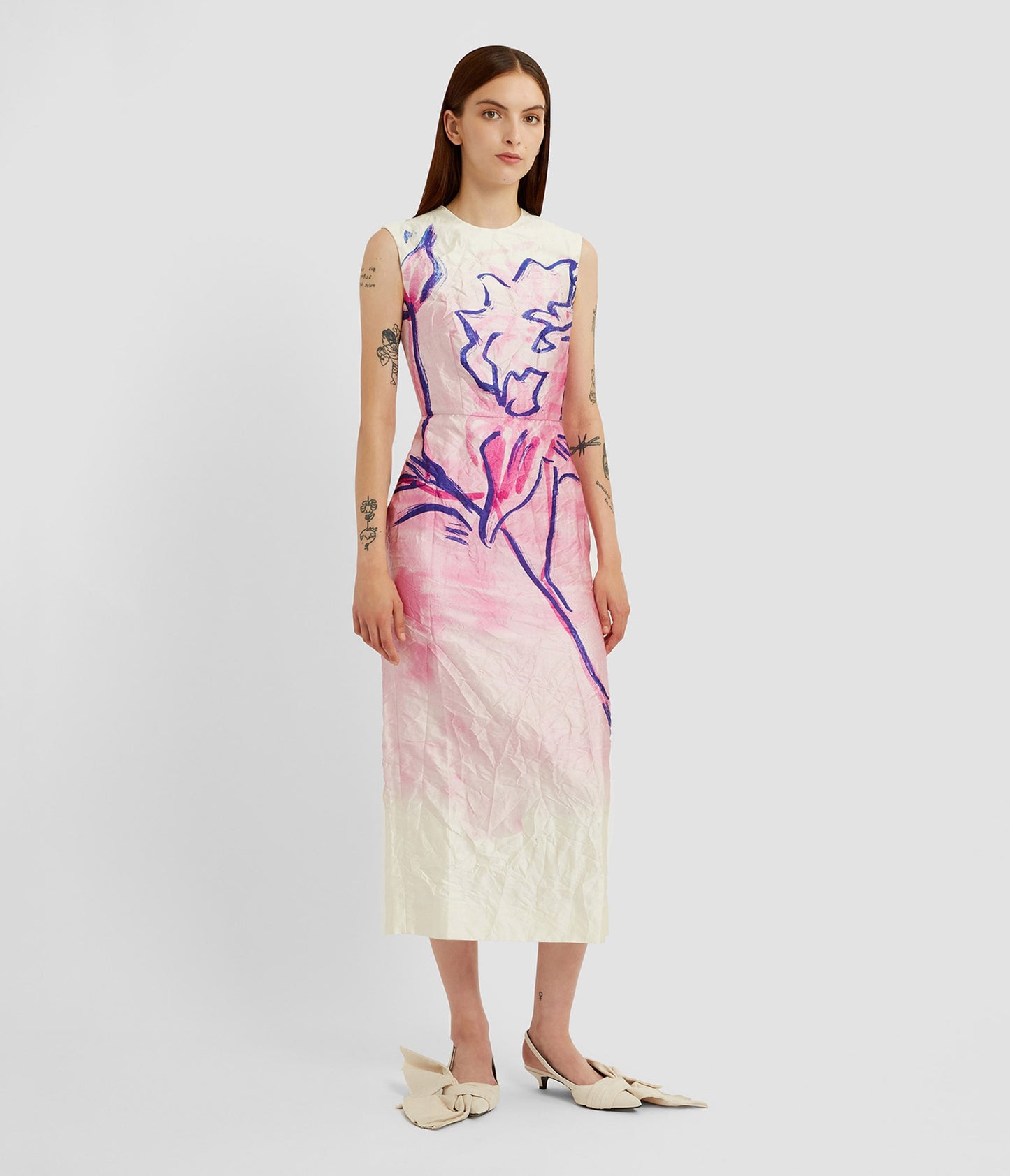 Sleeveless Midi Dress