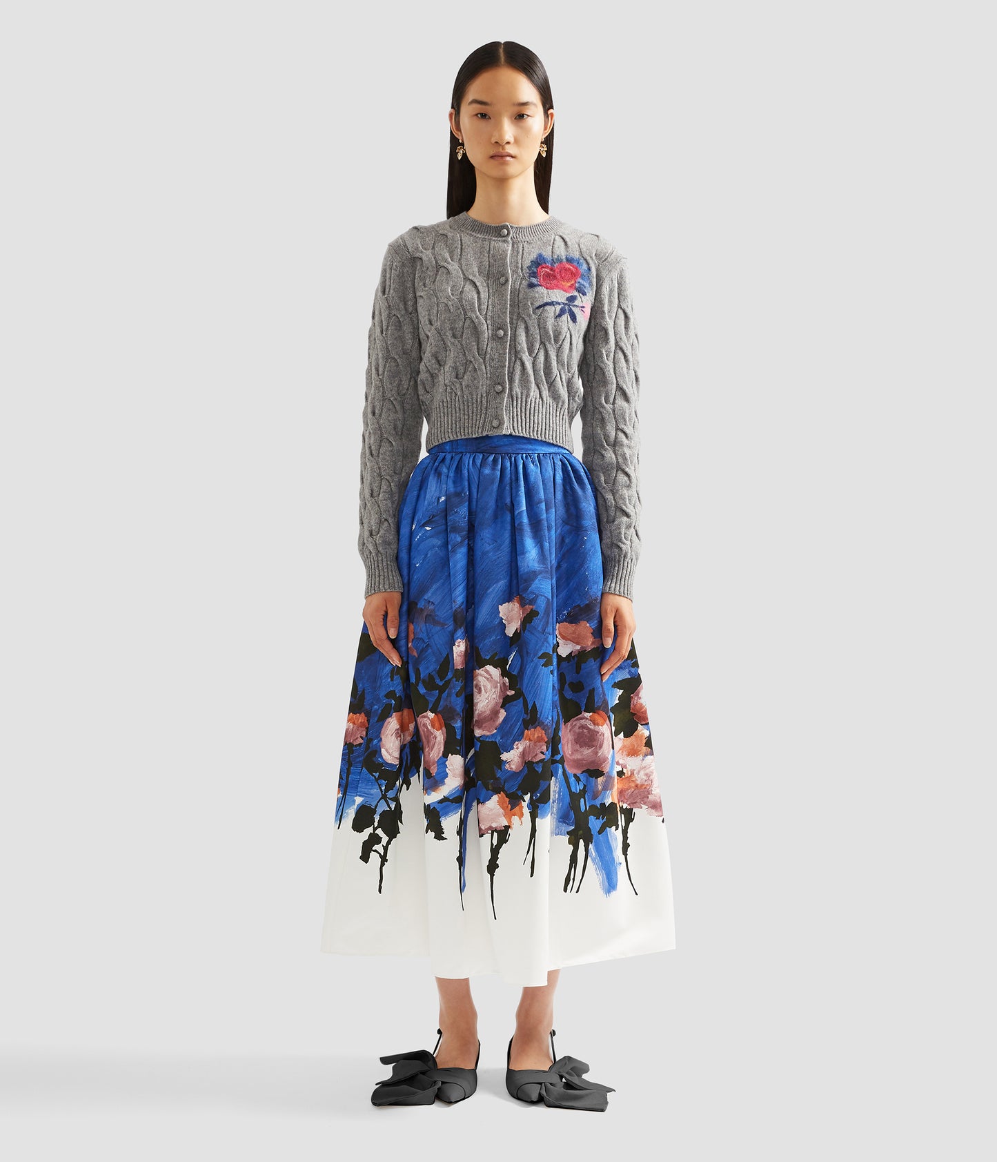 Crew Neck Cardigan