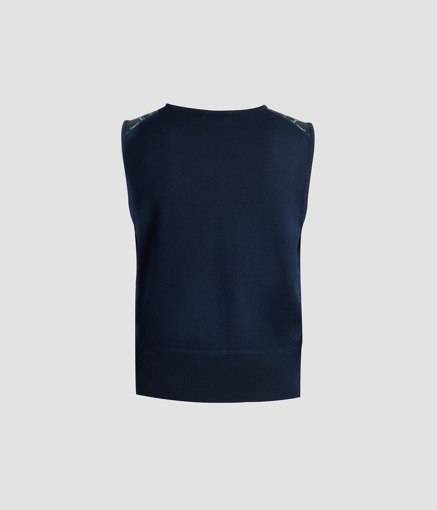 Floral Print Sleeveless Jumper