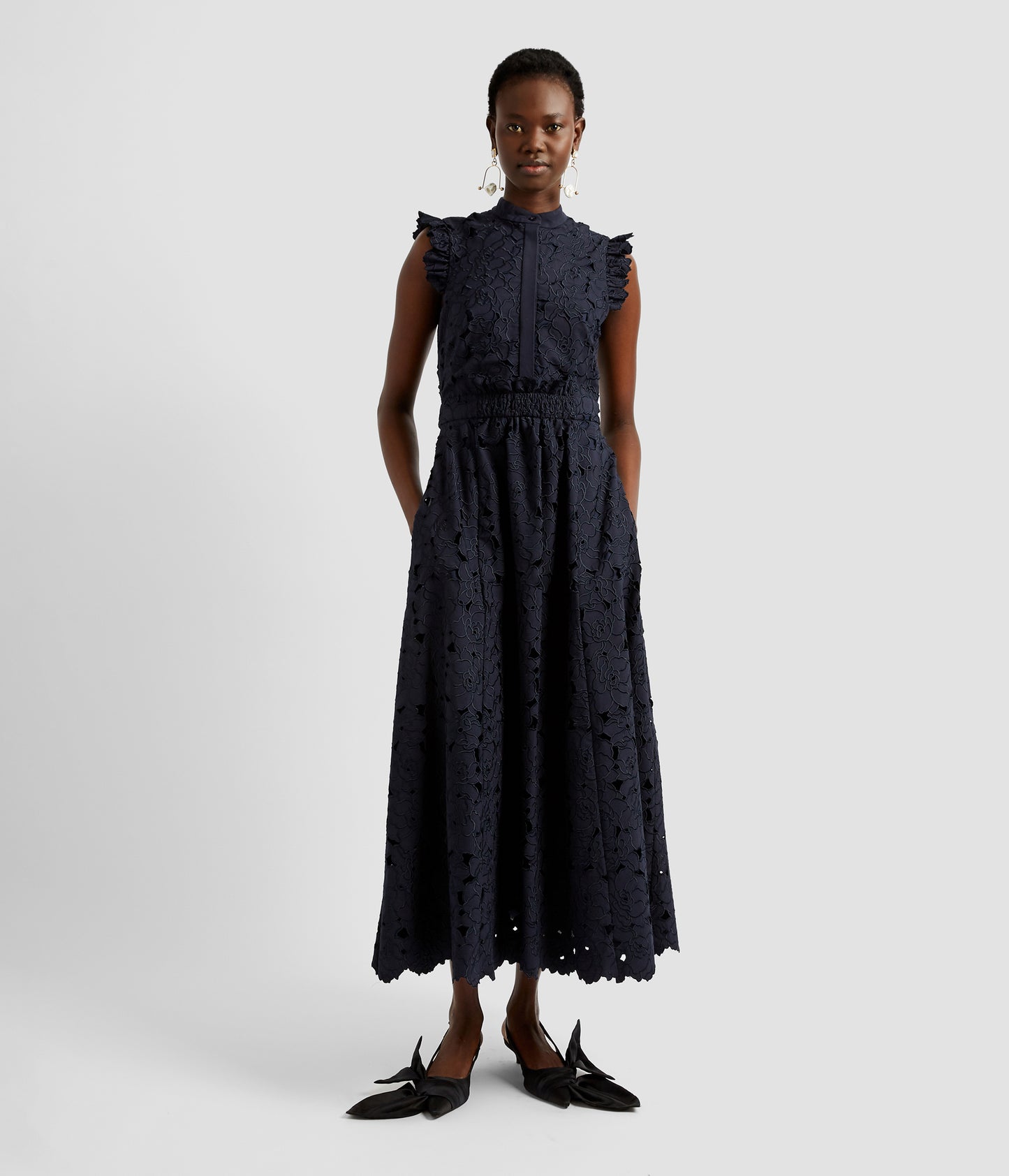 Sleeveless Midi Dress