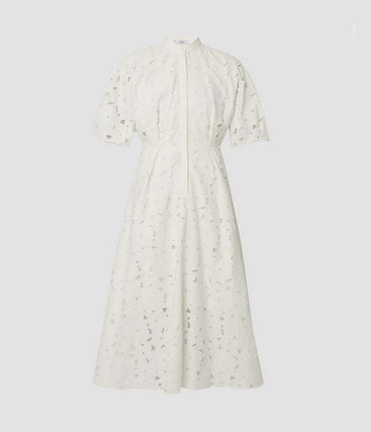 Short Sleeve Midi Shirt Dress