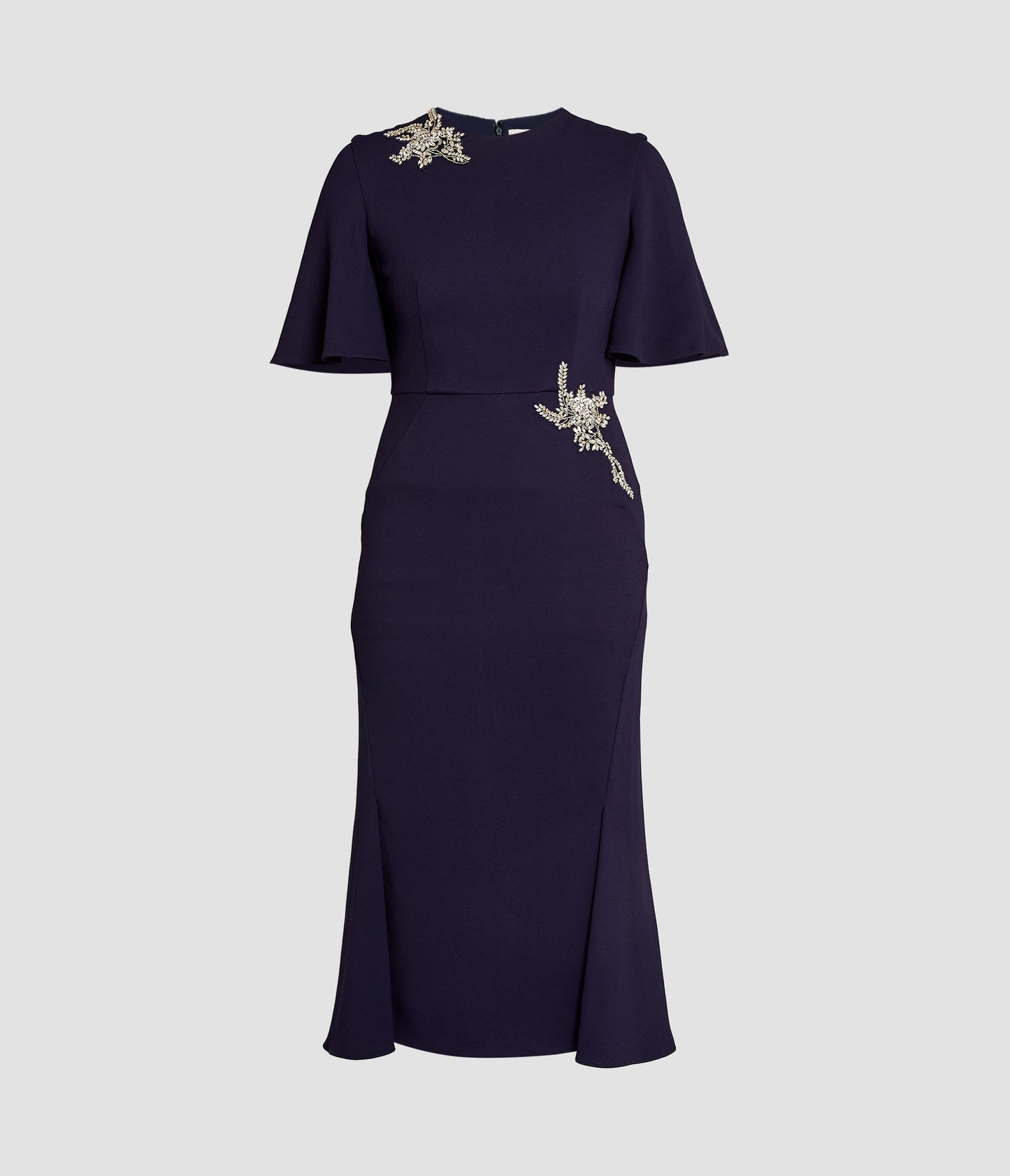Short Sleeve Midi Dress