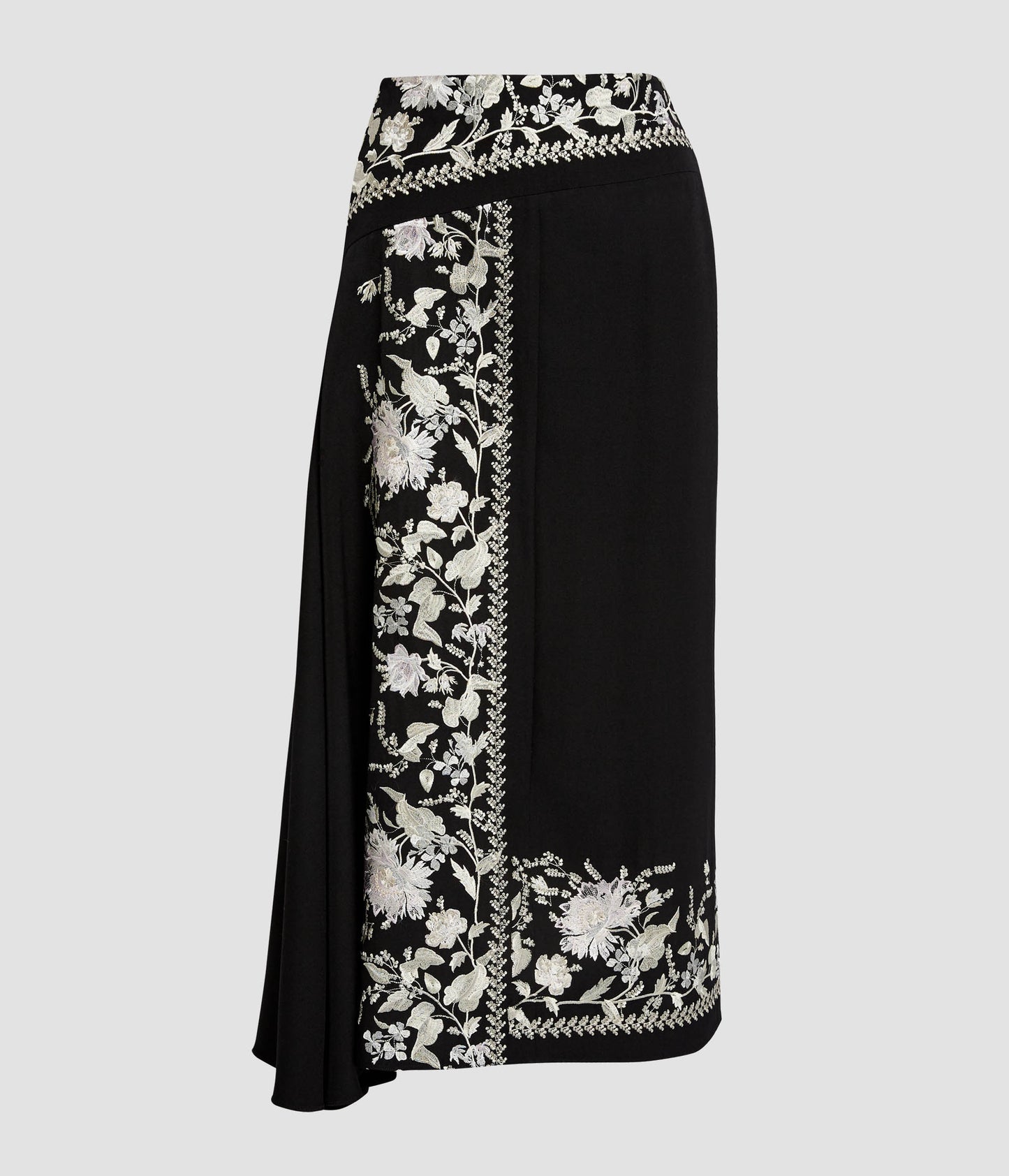 Drape Midi Skirt