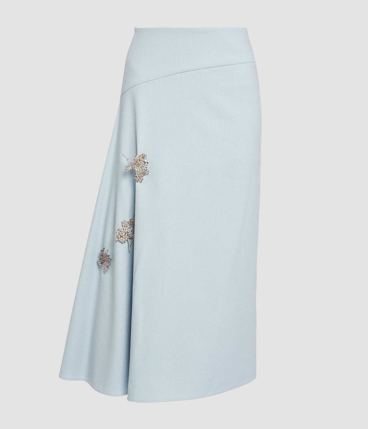 Drape Midi Skirt