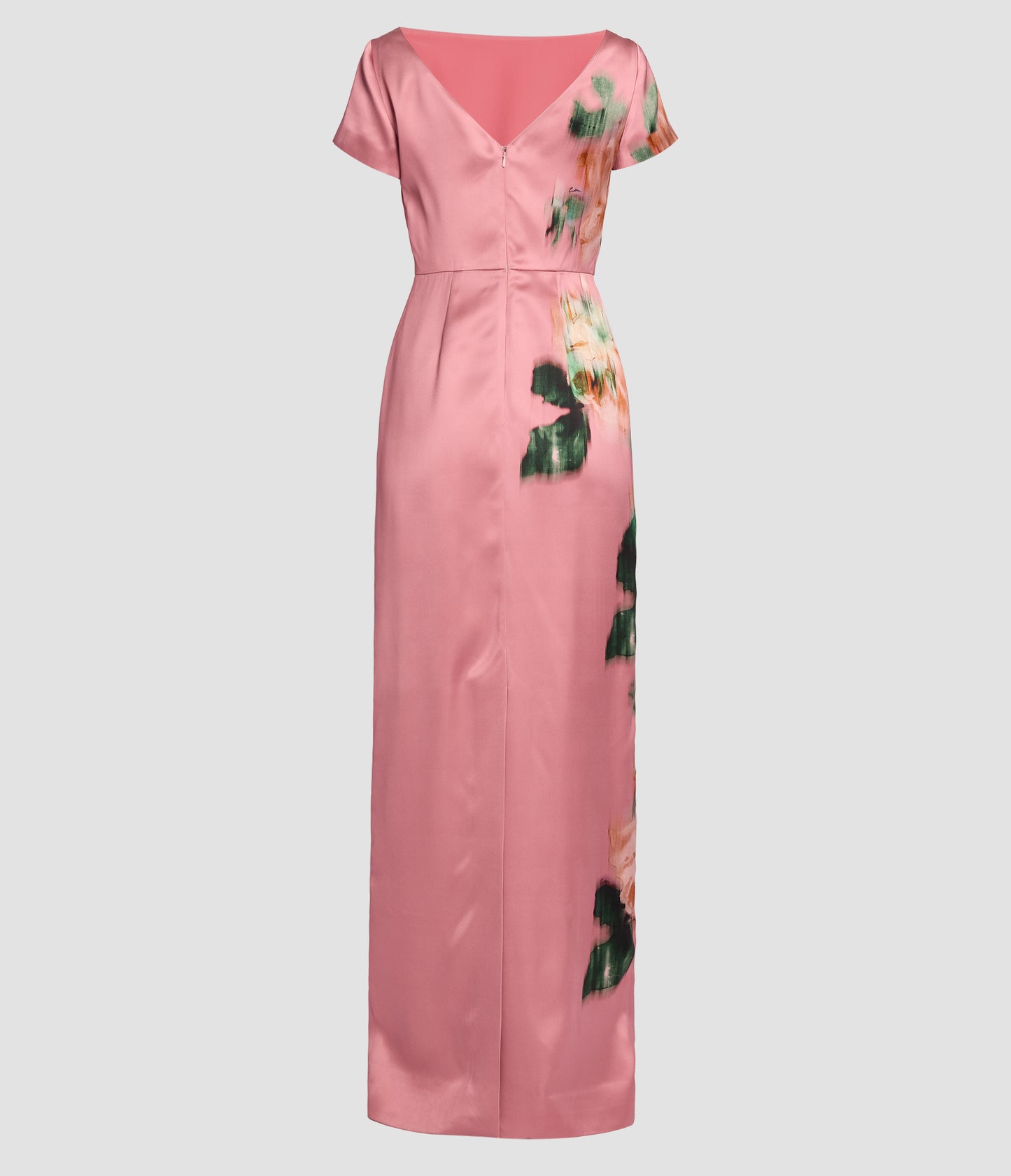 Floral Duchess Short Sleeve Gown