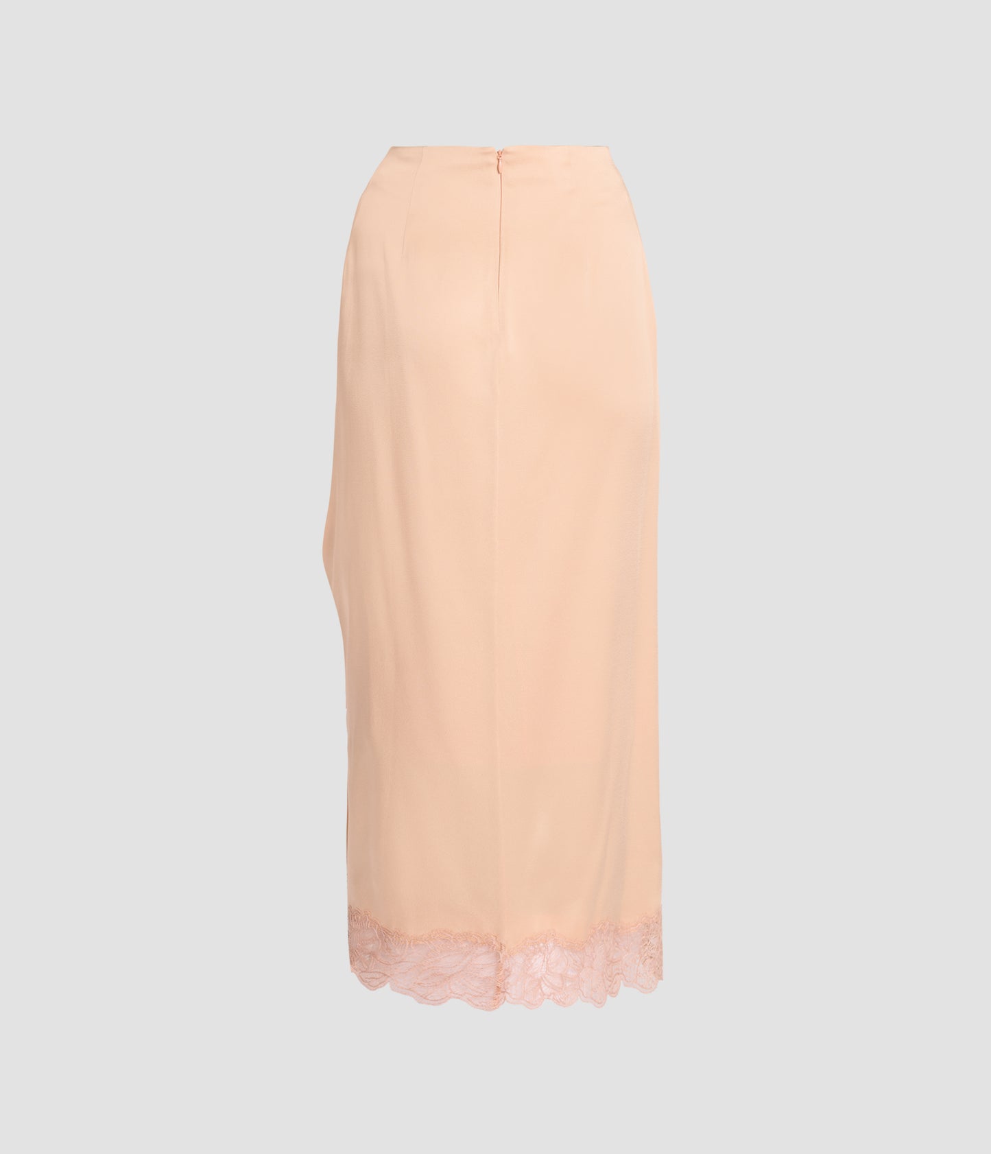 Satin Cady A Line Skirt