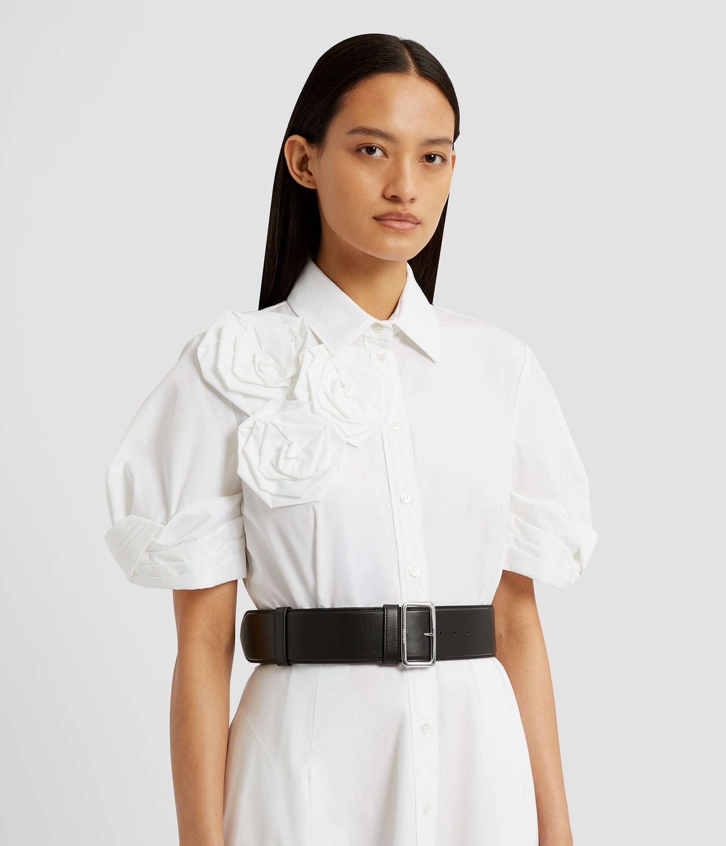 Wide Leather Belt
