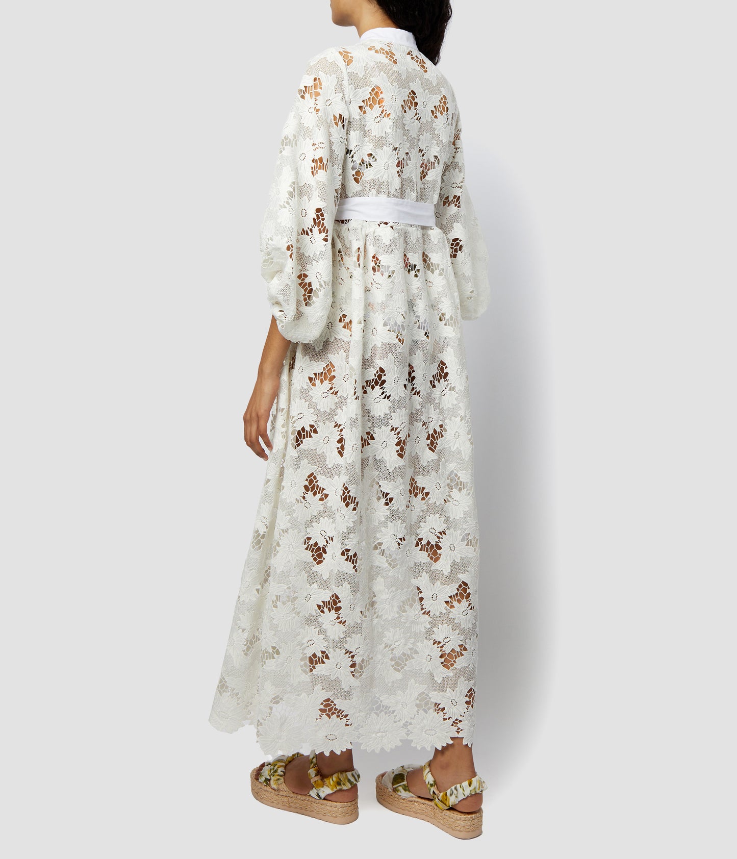 Nairne Dress Cotton Floral Guipure