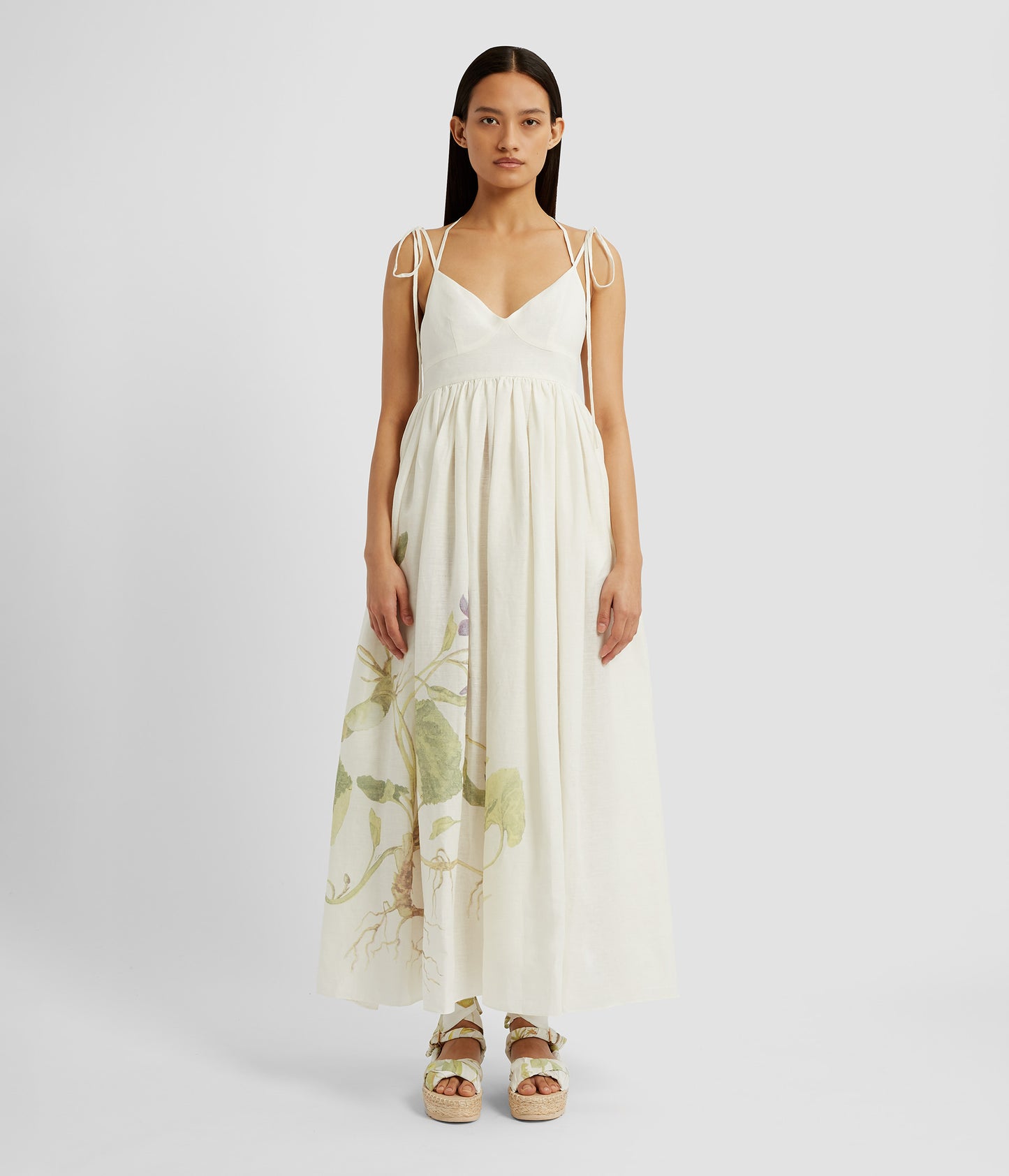 Strappy Fit And Flare Dress