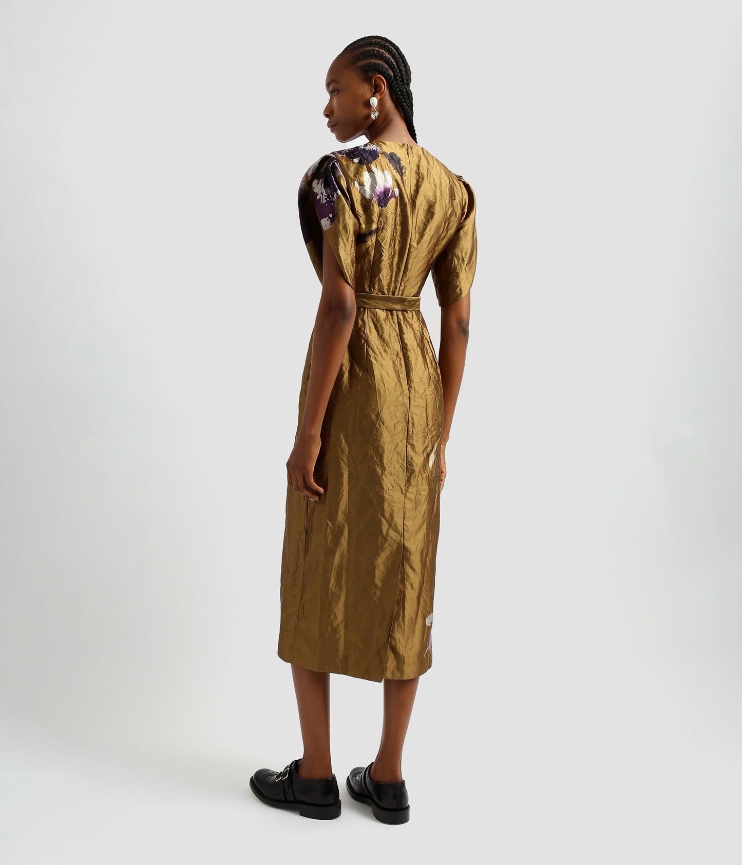 Short Sleeve Ankle Length Dress