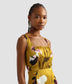 Fluted Hem Dress