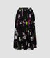 Pleated Midi Length Skirt