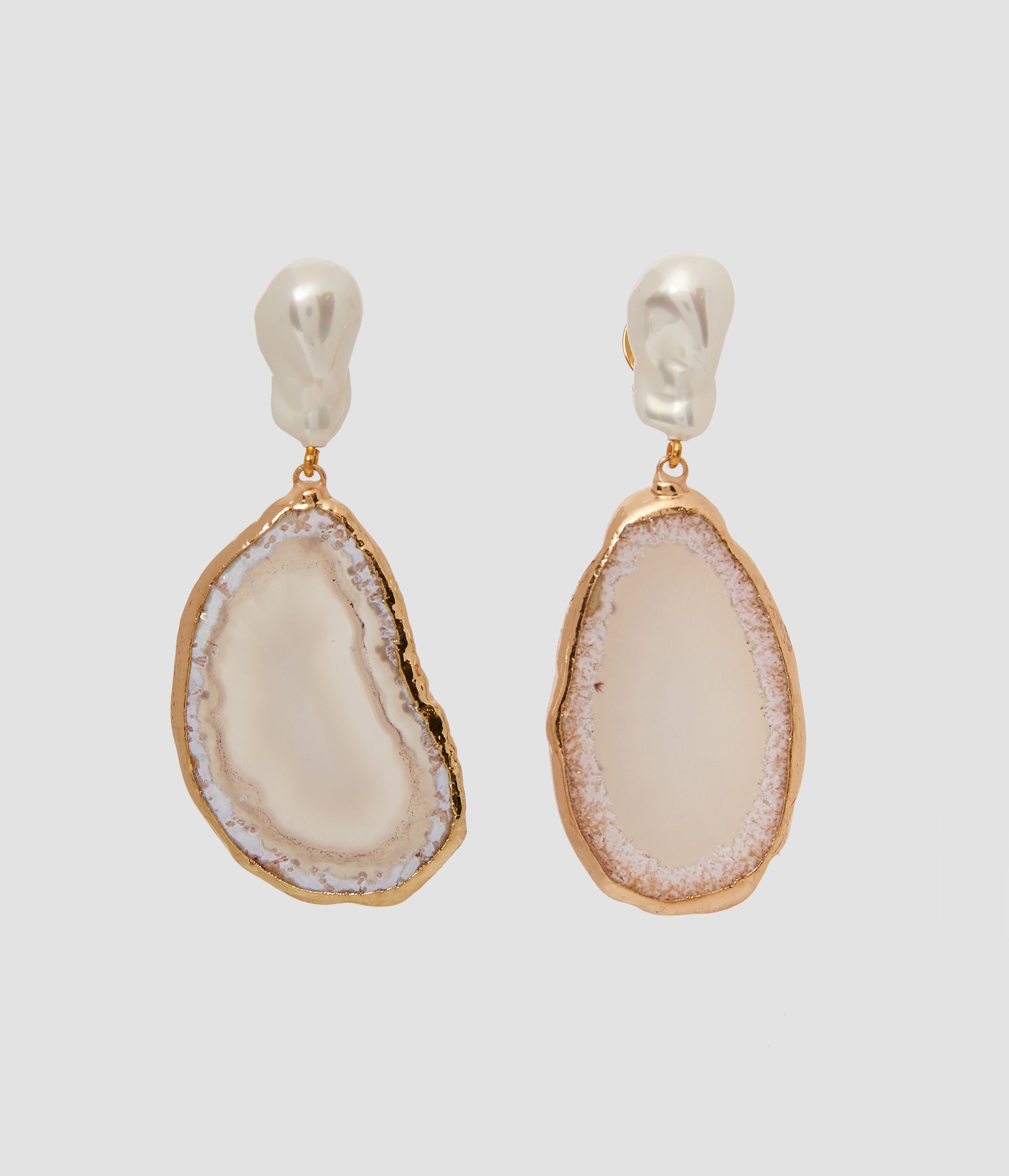 Stone Drop Earring