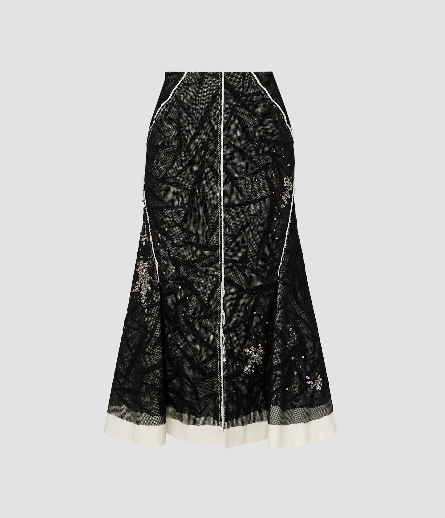 Fluted Midi Skirt