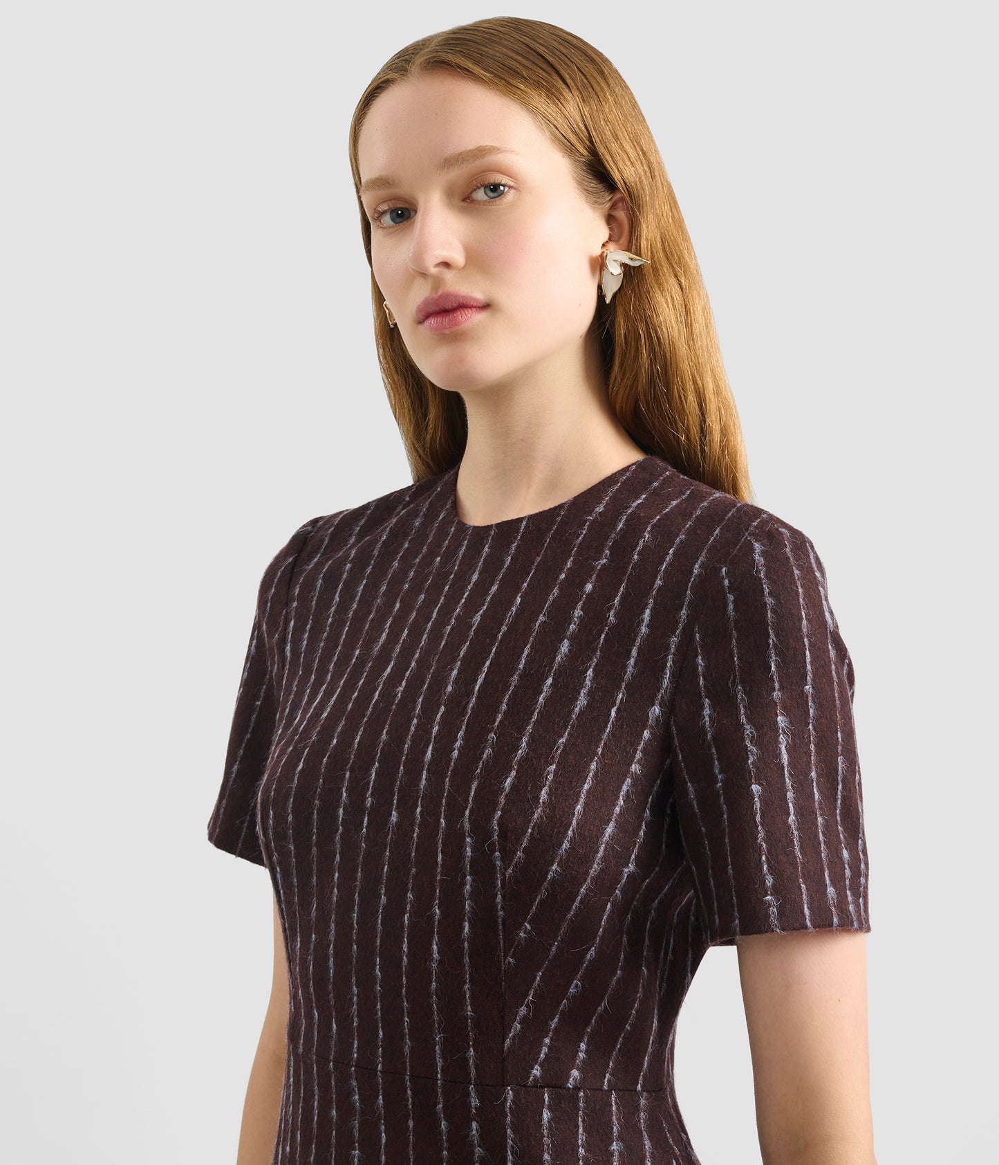 Short Sleeve Midi Dress