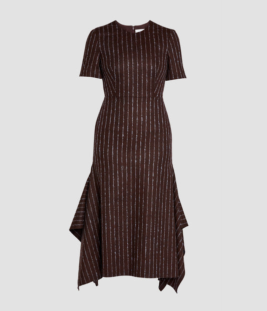 Short Sleeve Midi Dress