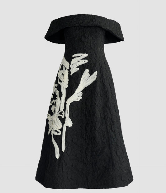 Off Shoulder Cocktail Dress