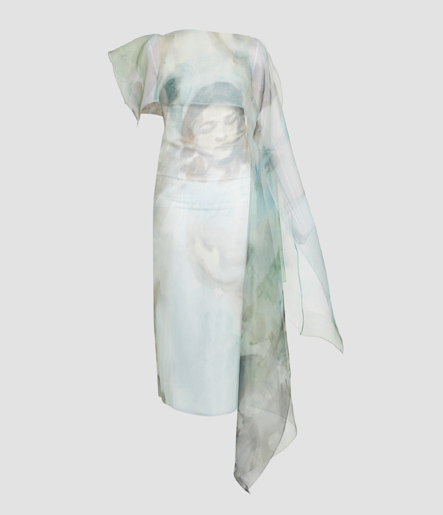 Draped Cocktail Dress