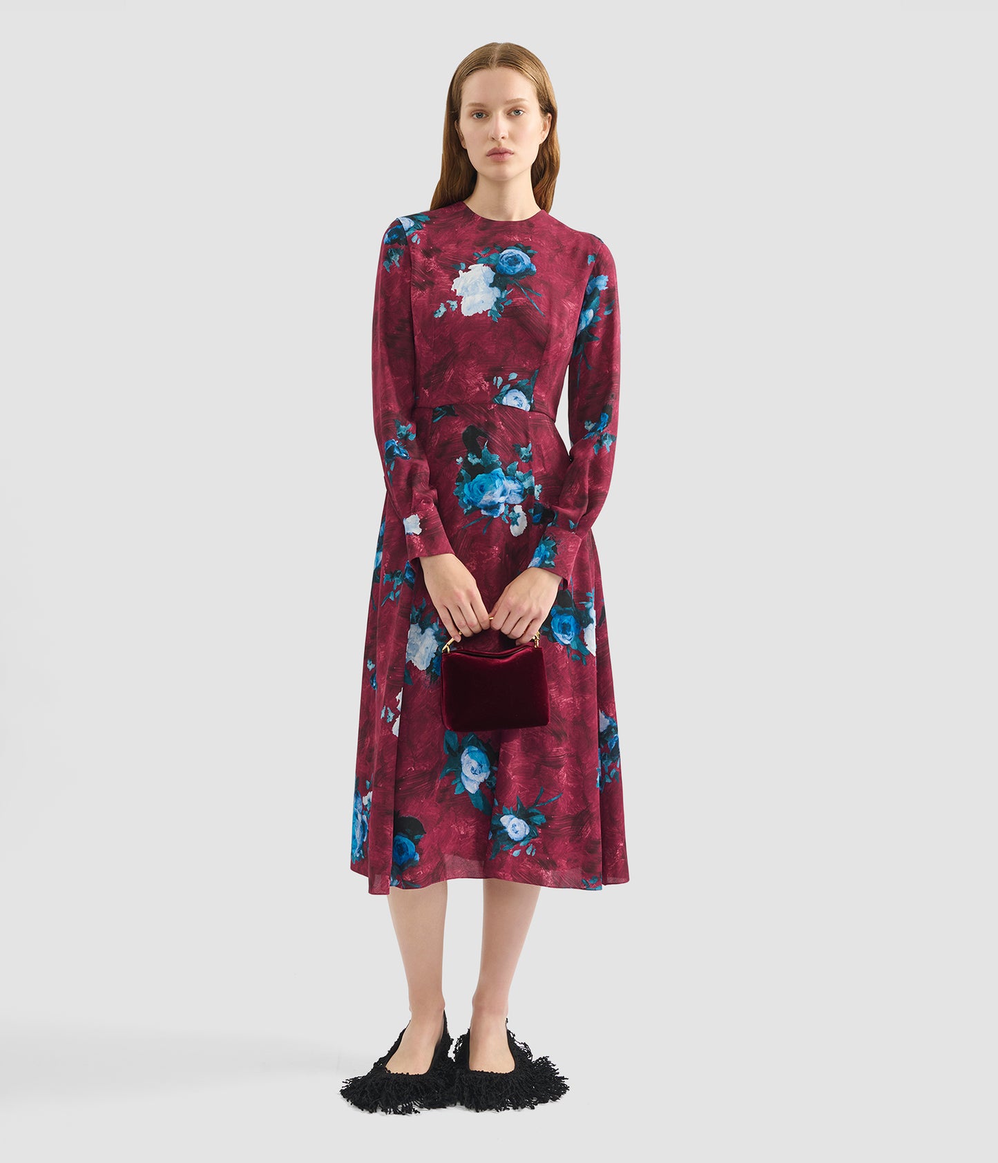Long Sleeve Midi Dress