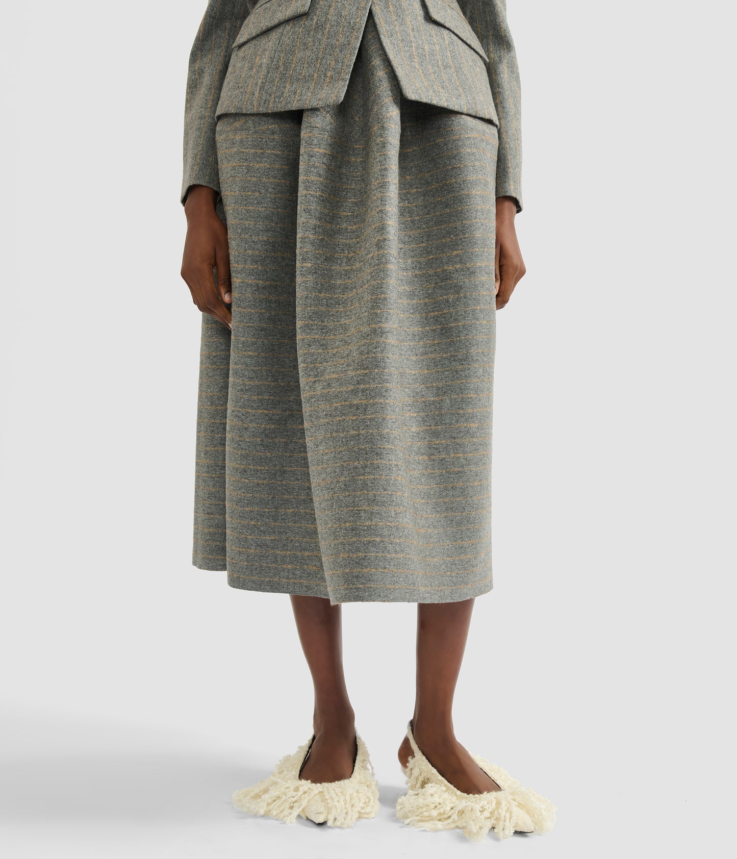 Full Waisted Midi Skirt