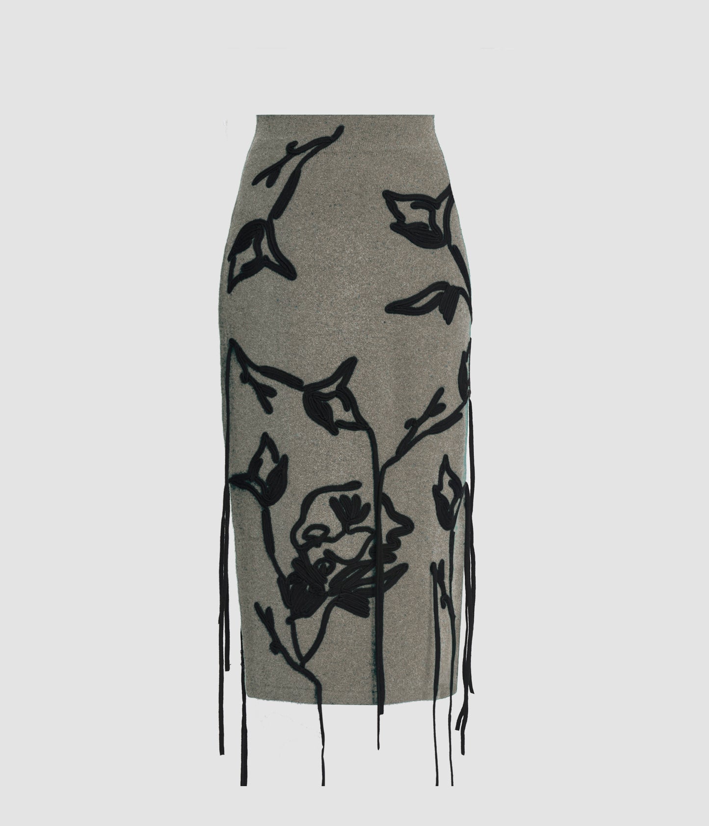 Pencil Midi Skirt