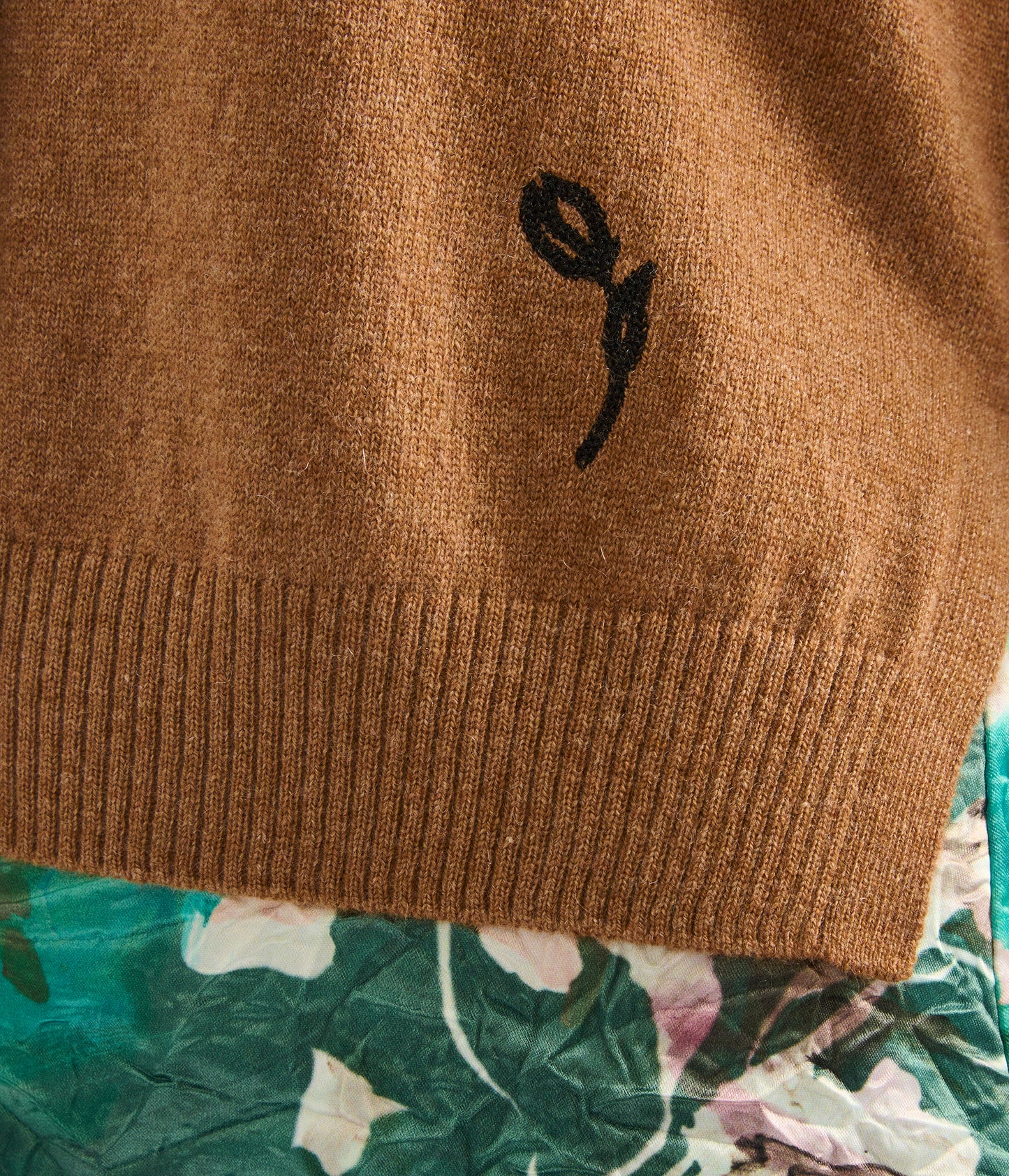 Crew Neck Cardigan