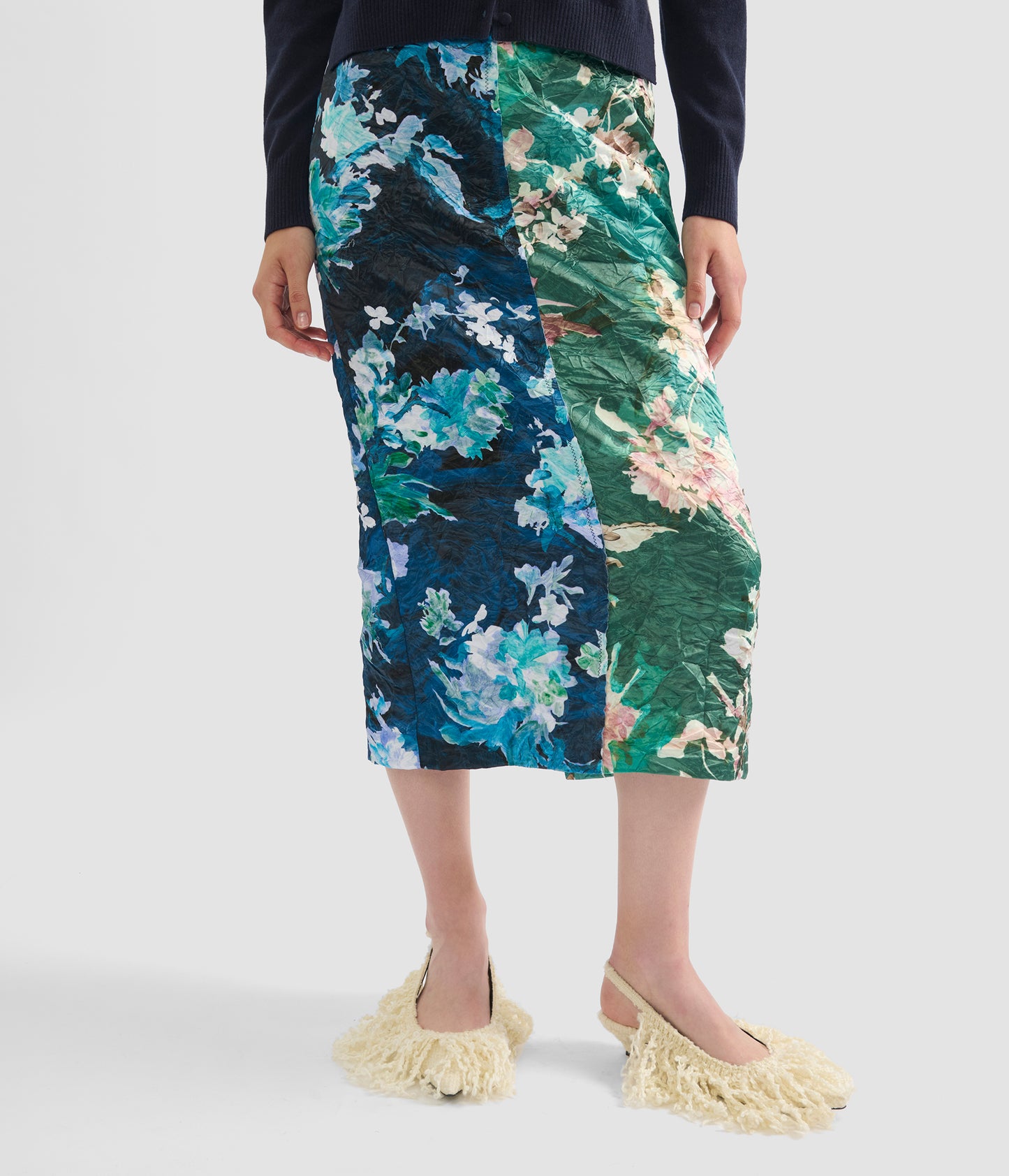 Pencil Midi Skirt