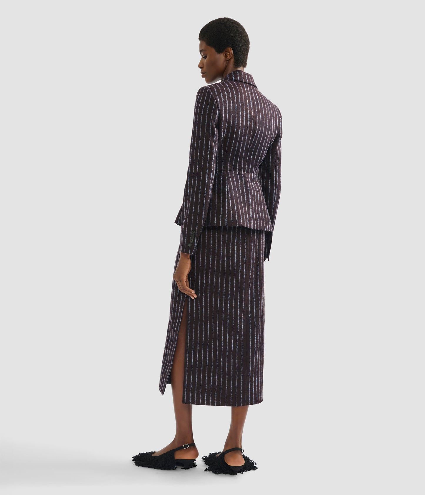 Pencil Midi Skirt