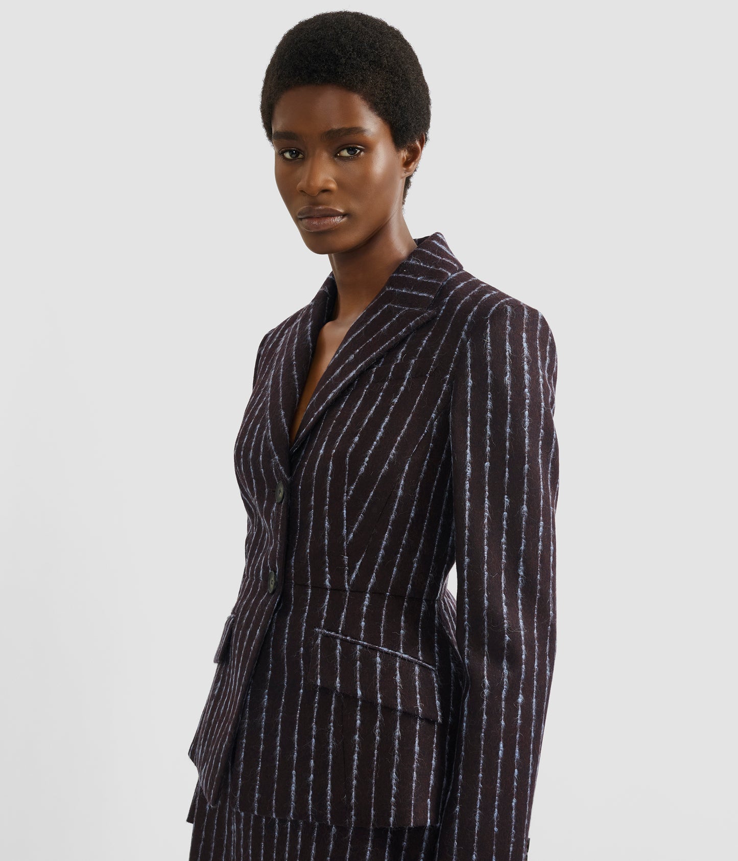 Fitted Single Breasted Blazer