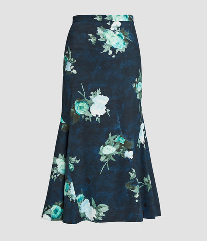 Fluted Midi Skirt