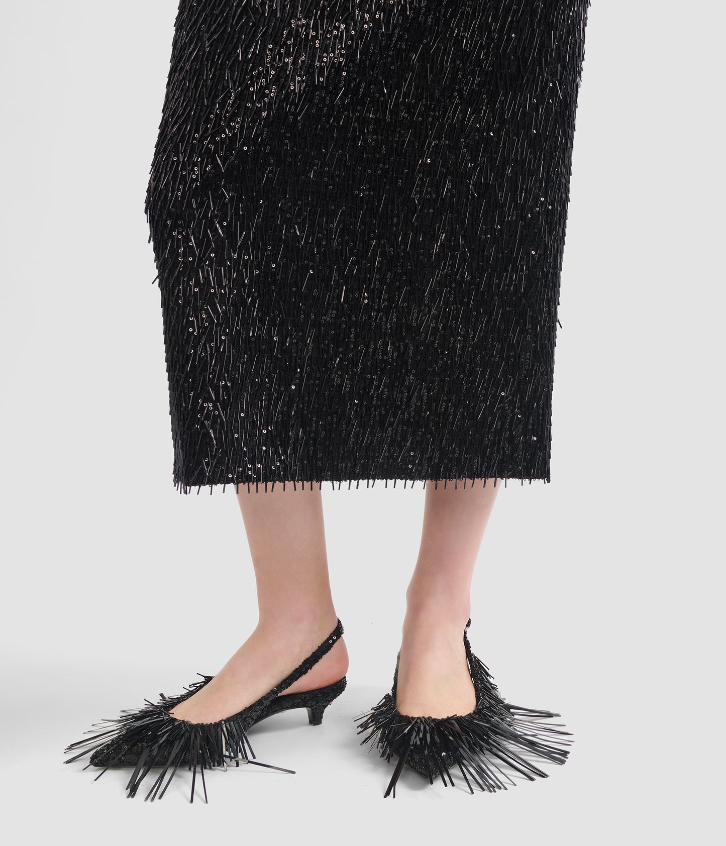 Pencil Midi Skirt