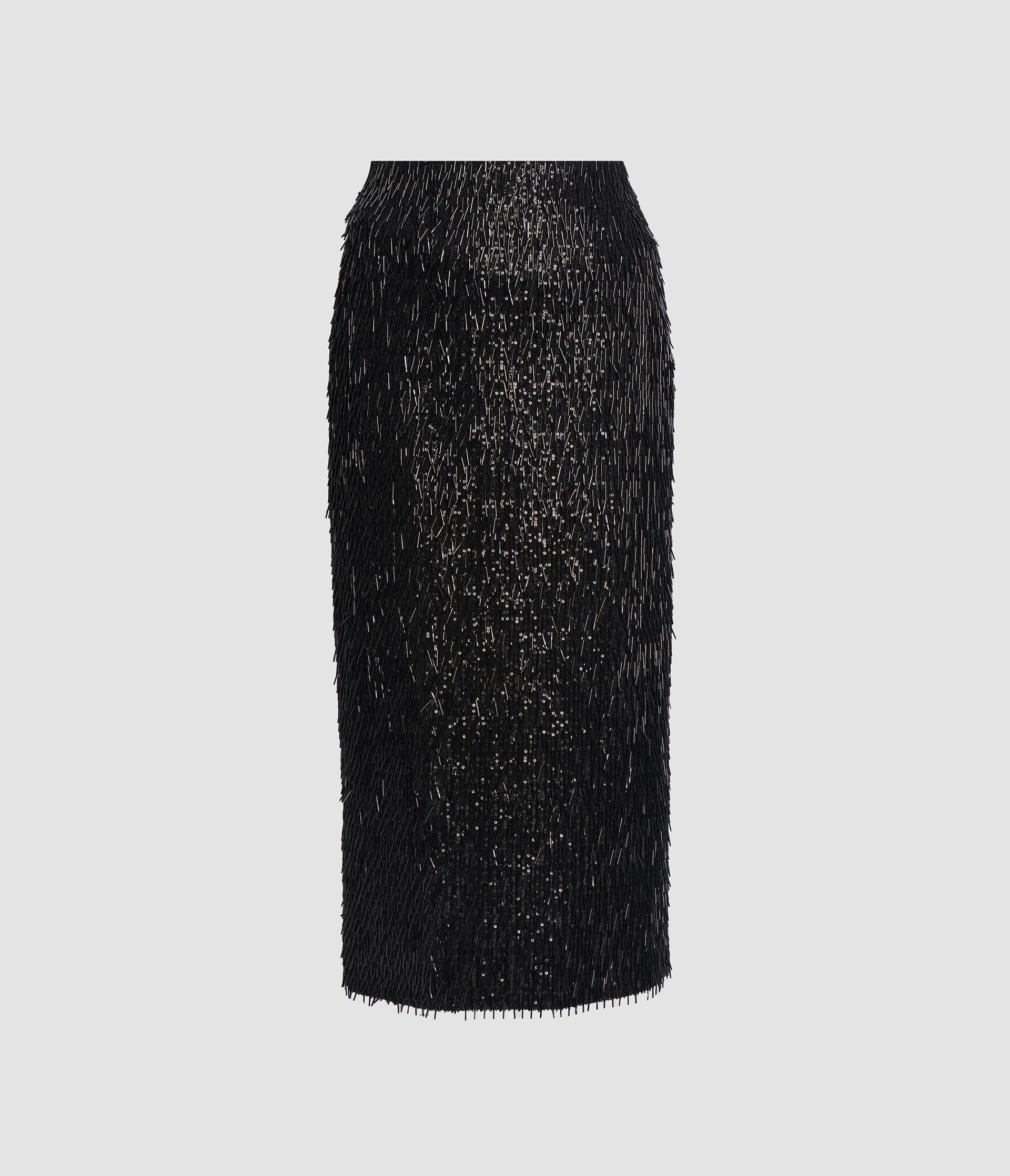 Bugle Sequin Pencil Skirt