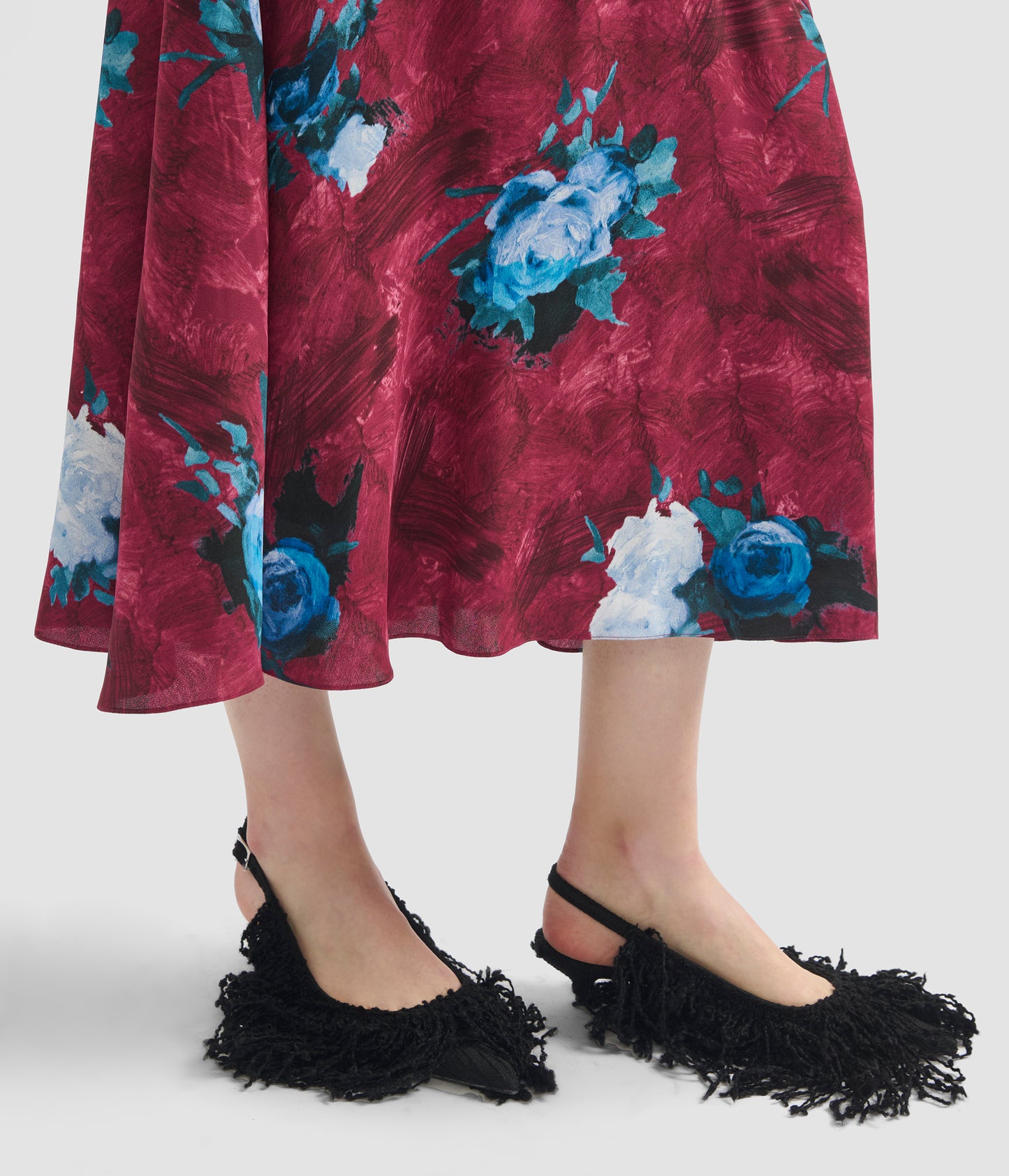 A-Line Midi Skirt