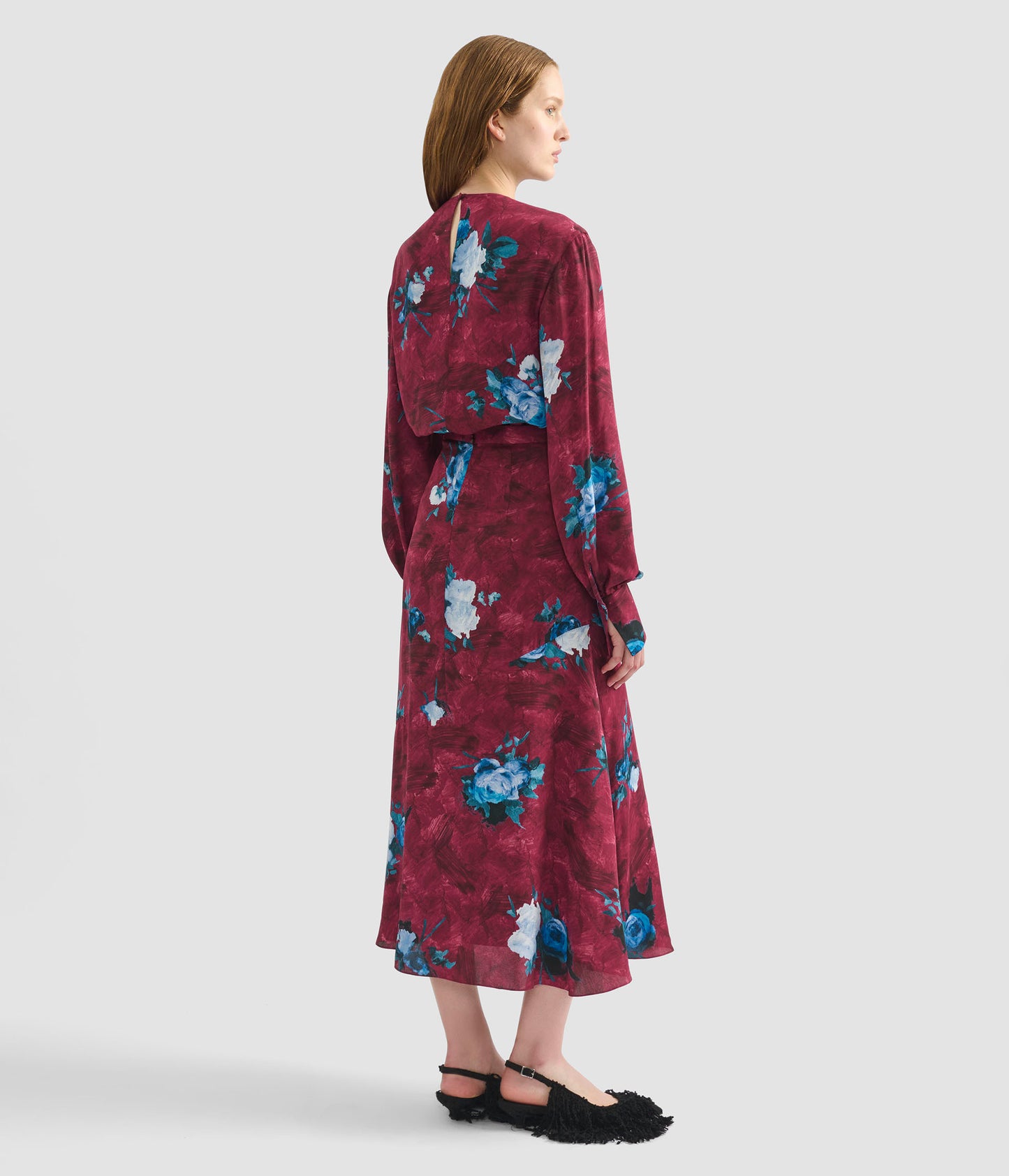 A-Line Midi Skirt